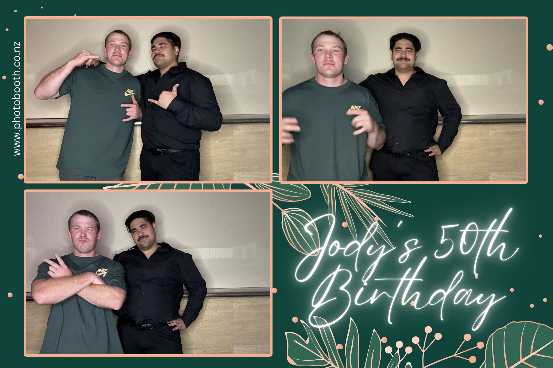 Jody's 50th | View more photos from the event at gallery.photobooth.co.nz/u/SelfieCentral/Jodys-50th