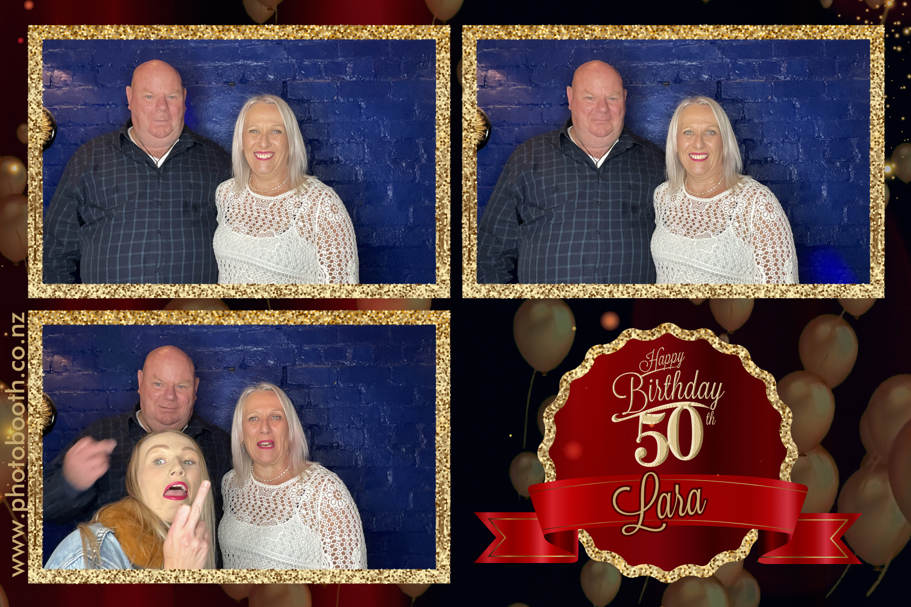Lara's 50th | View more photos from the event at gallery.photobooth.co.nz/u/SelfieCentral/Laras-50th