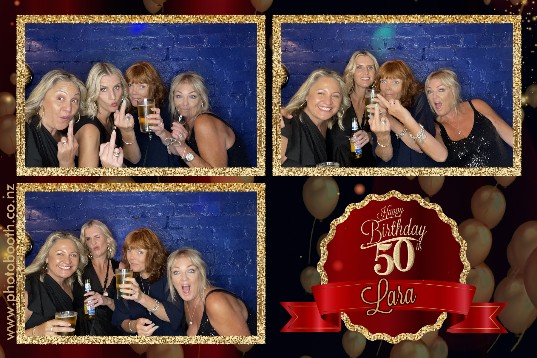 Lara's 50th | View more photos from the event at gallery.photobooth.co.nz/u/SelfieCentral/Laras-50th