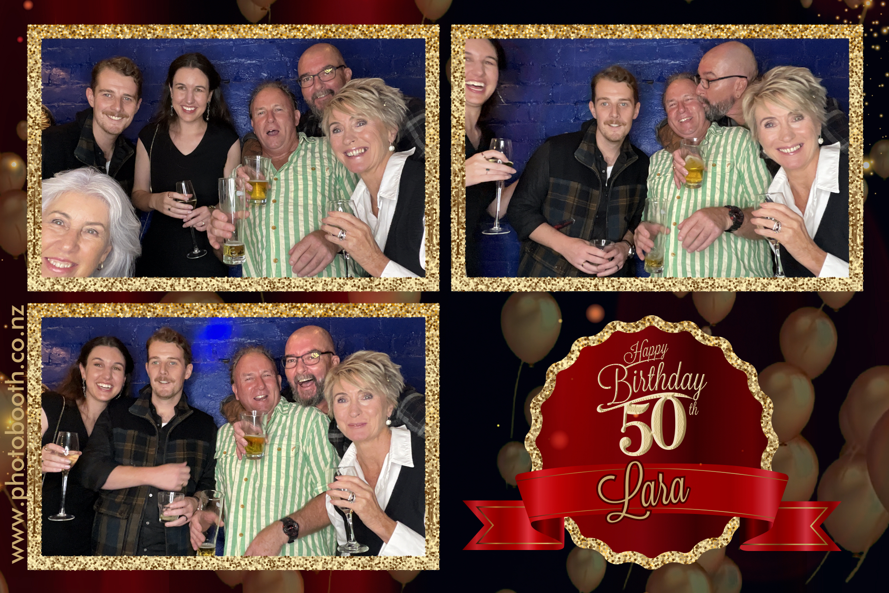 Lara's 50th | View more photos from the event at gallery.photobooth.co.nz/u/SelfieCentral/Laras-50th