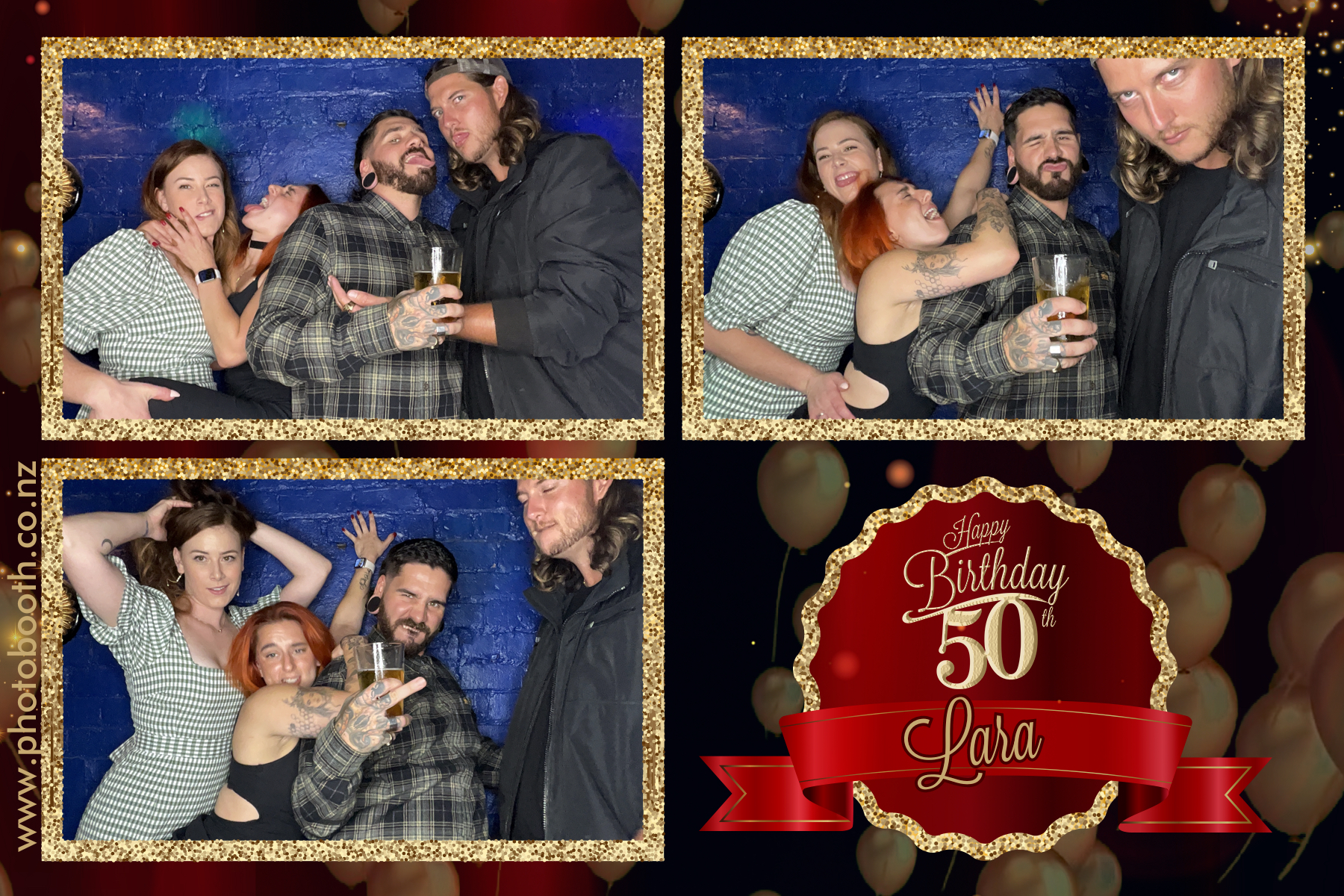 Lara's 50th | View more photos from the event at gallery.photobooth.co.nz/u/SelfieCentral/Laras-50th