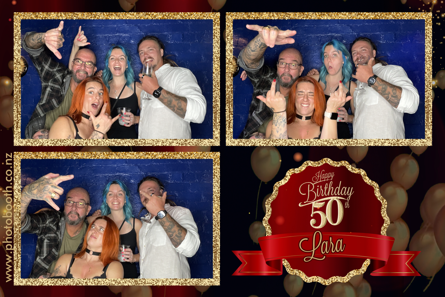 Lara's 50th | View more photos from the event at gallery.photobooth.co.nz/u/SelfieCentral/Laras-50th