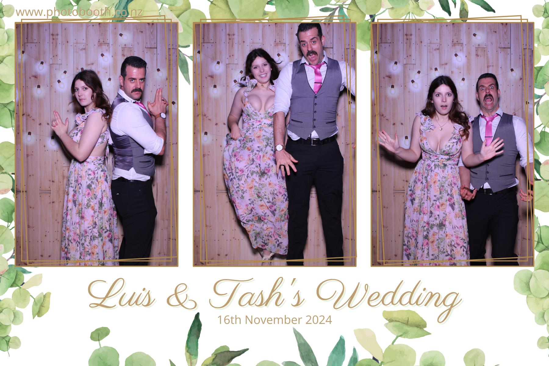 Luis and Tash's Wedding | View more photos from the event at gallery.photobooth.co.nz/u/SelfieCentral/Luis-and-Tashs-Wedding