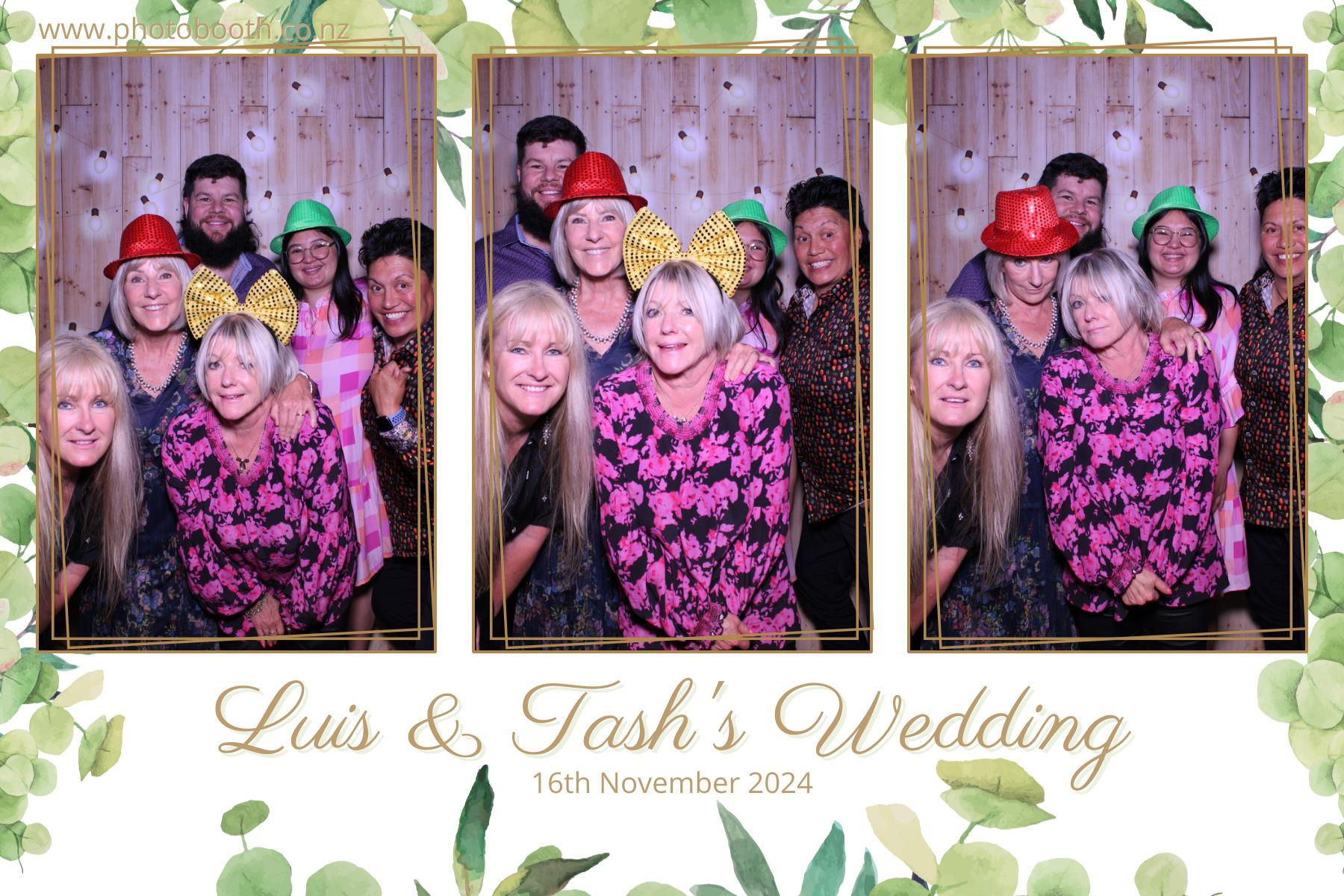 Luis and Tash's Wedding | View more photos from the event at gallery.photobooth.co.nz/u/SelfieCentral/Luis-and-Tashs-Wedding