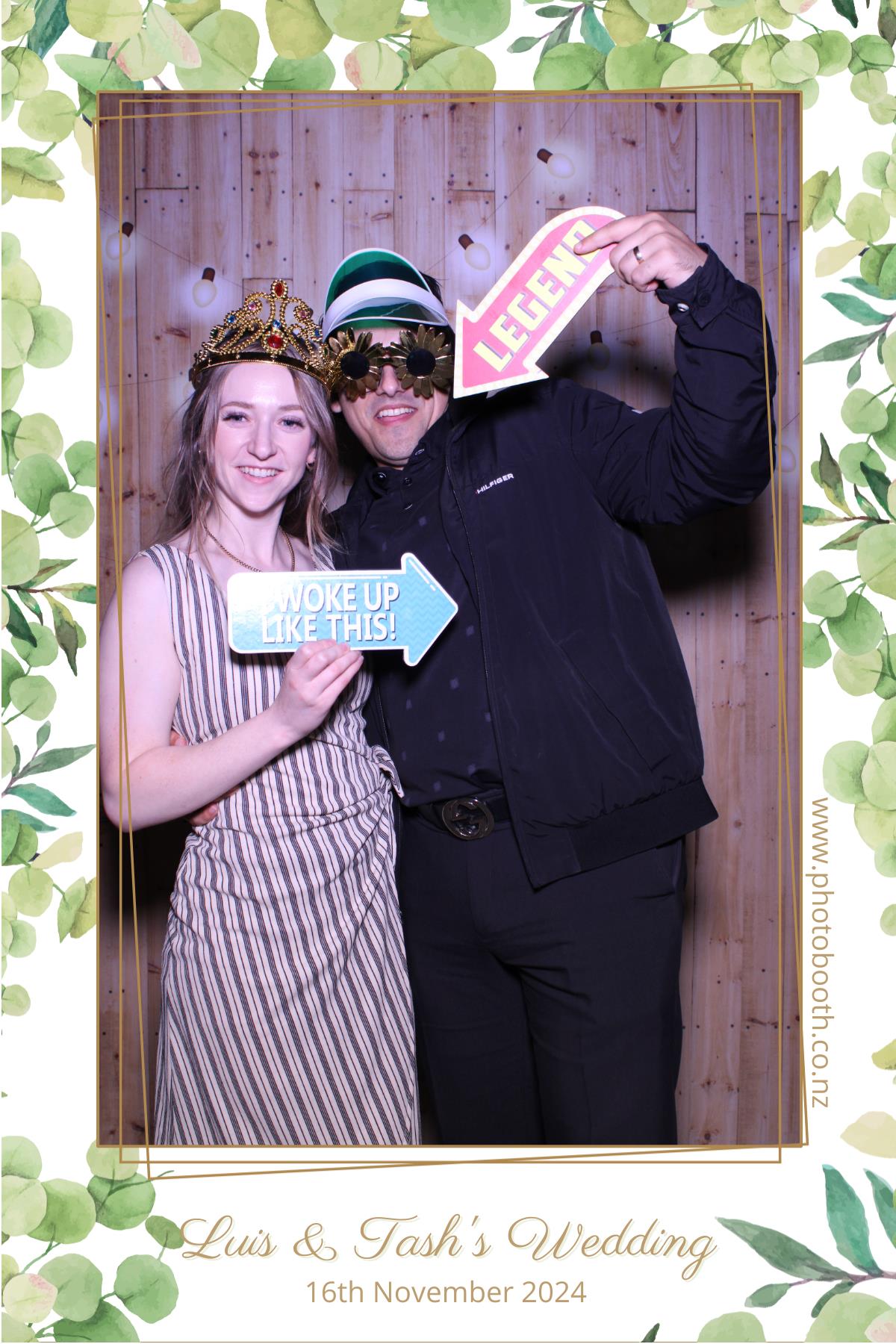 Luis and Tash's Wedding | View more photos from the event at gallery.photobooth.co.nz/u/SelfieCentral/Luis-and-Tashs-Wedding