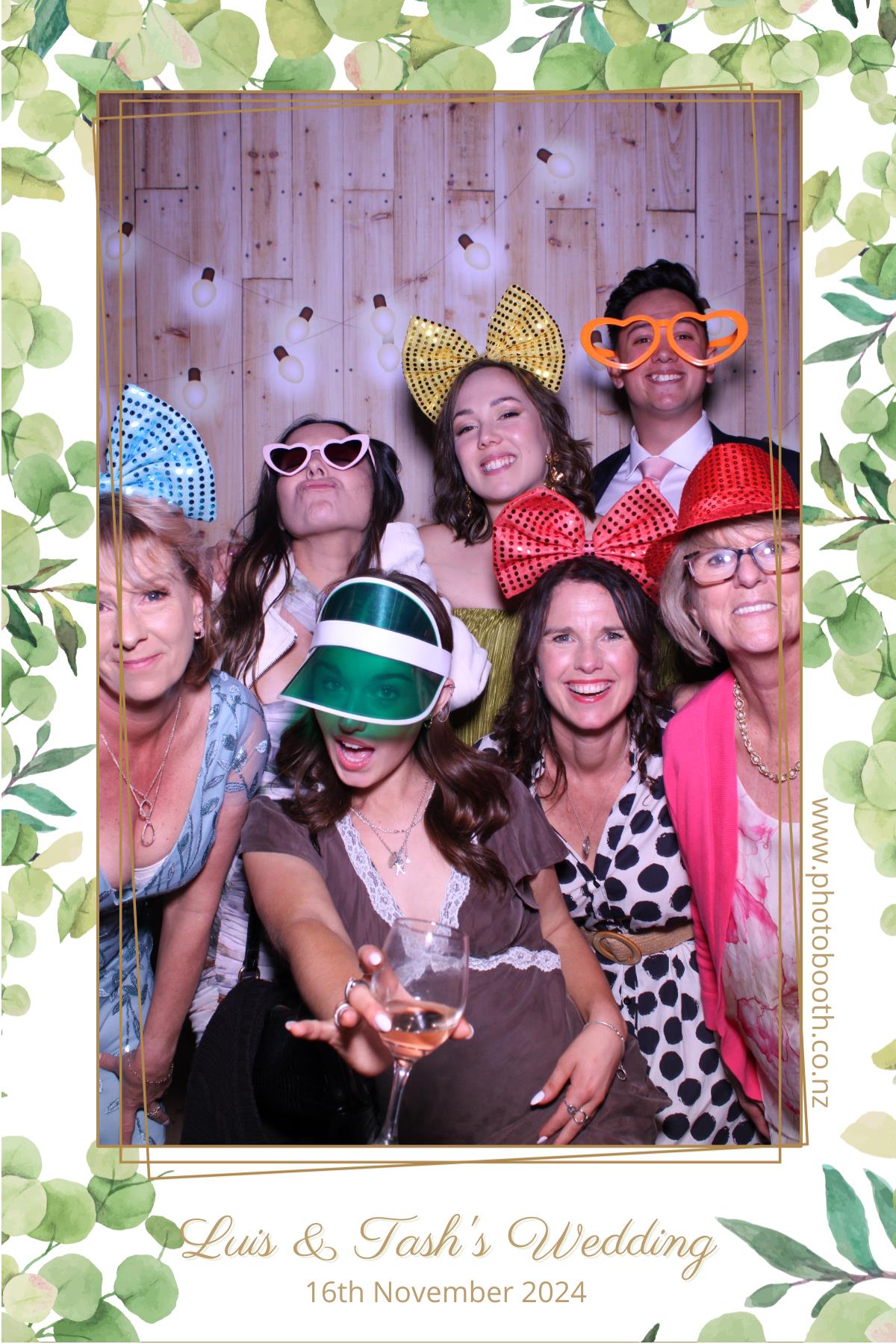 Luis and Tash's Wedding | View more photos from the event at gallery.photobooth.co.nz/u/SelfieCentral/Luis-and-Tashs-Wedding