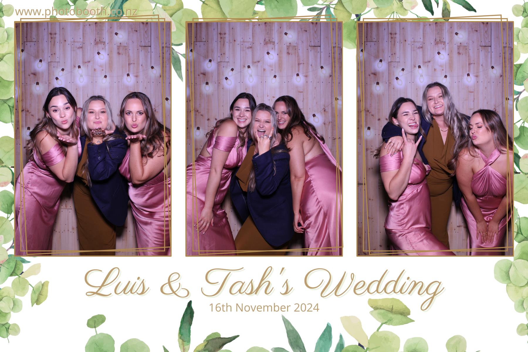 Luis and Tash's Wedding | View more photos from the event at gallery.photobooth.co.nz/u/SelfieCentral/Luis-and-Tashs-Wedding