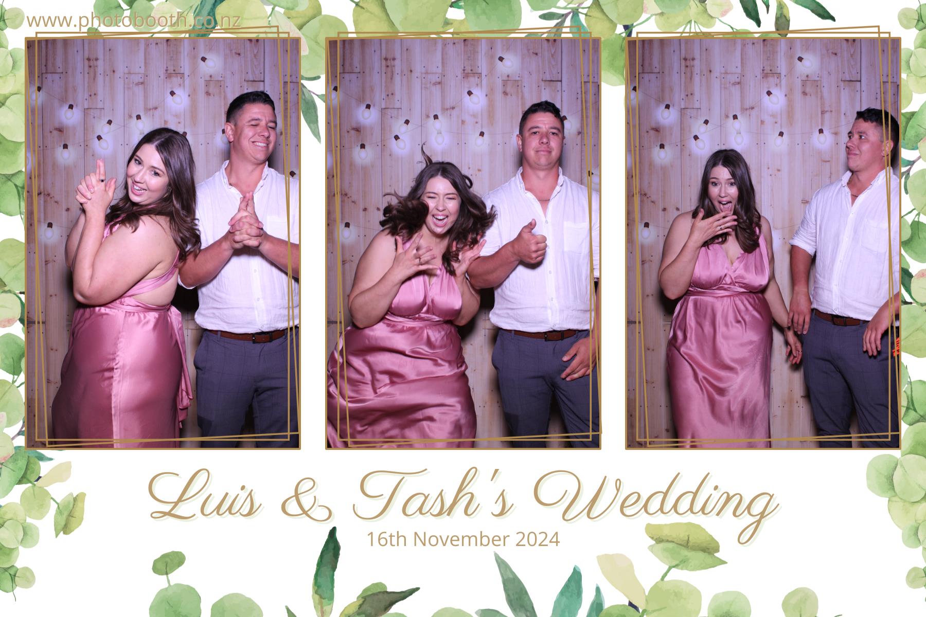 Luis and Tash's Wedding | View more photos from the event at gallery.photobooth.co.nz/u/SelfieCentral/Luis-and-Tashs-Wedding