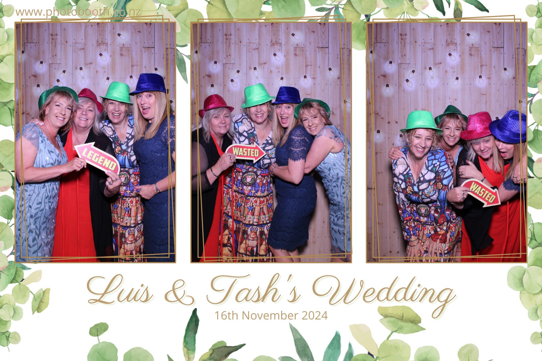 Luis and Tash's Wedding | View more photos from the event at gallery.photobooth.co.nz/u/SelfieCentral/Luis-and-Tashs-Wedding