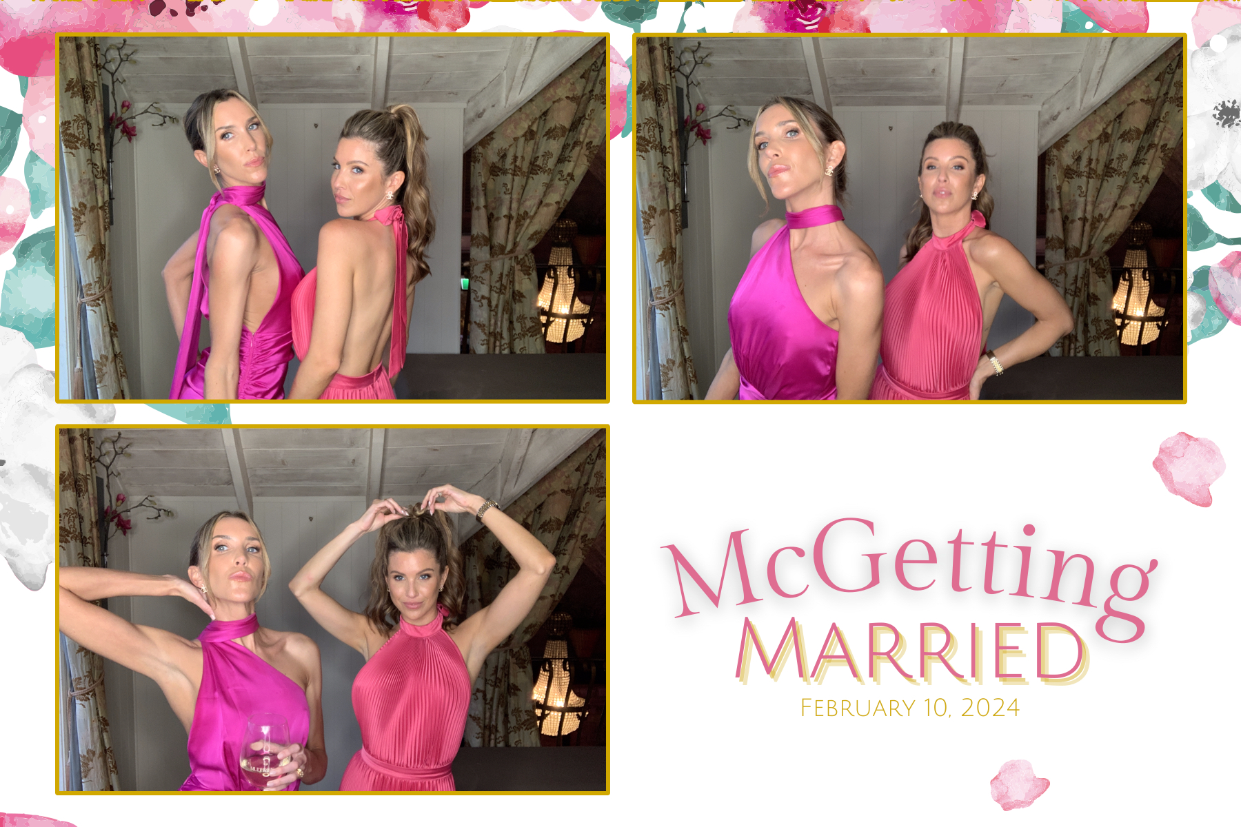 McGetting Married | View more photos from the event at gallery.photobooth.co.nz/u/SelfieCentral/McGetting-Married