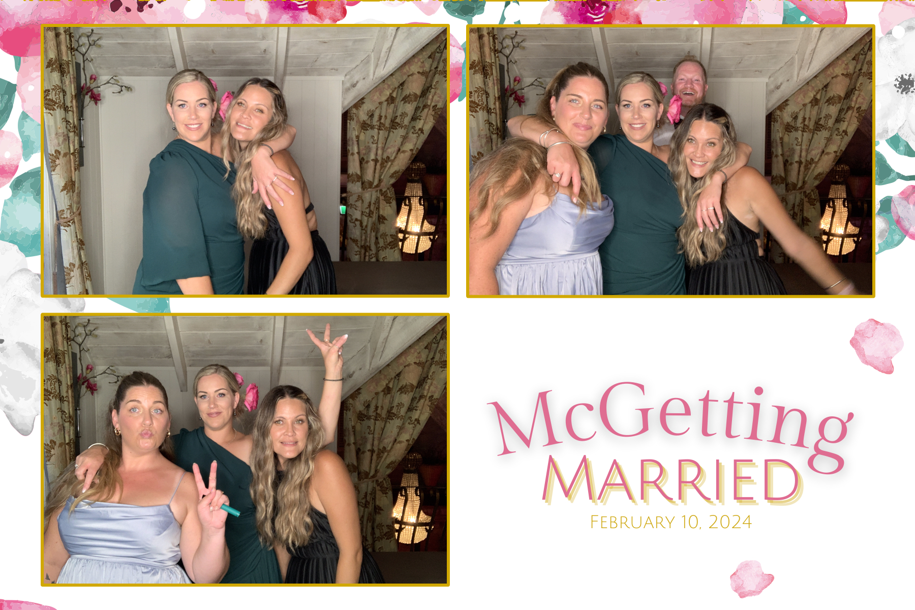 McGetting Married | View more photos from the event at gallery.photobooth.co.nz/u/SelfieCentral/McGetting-Married