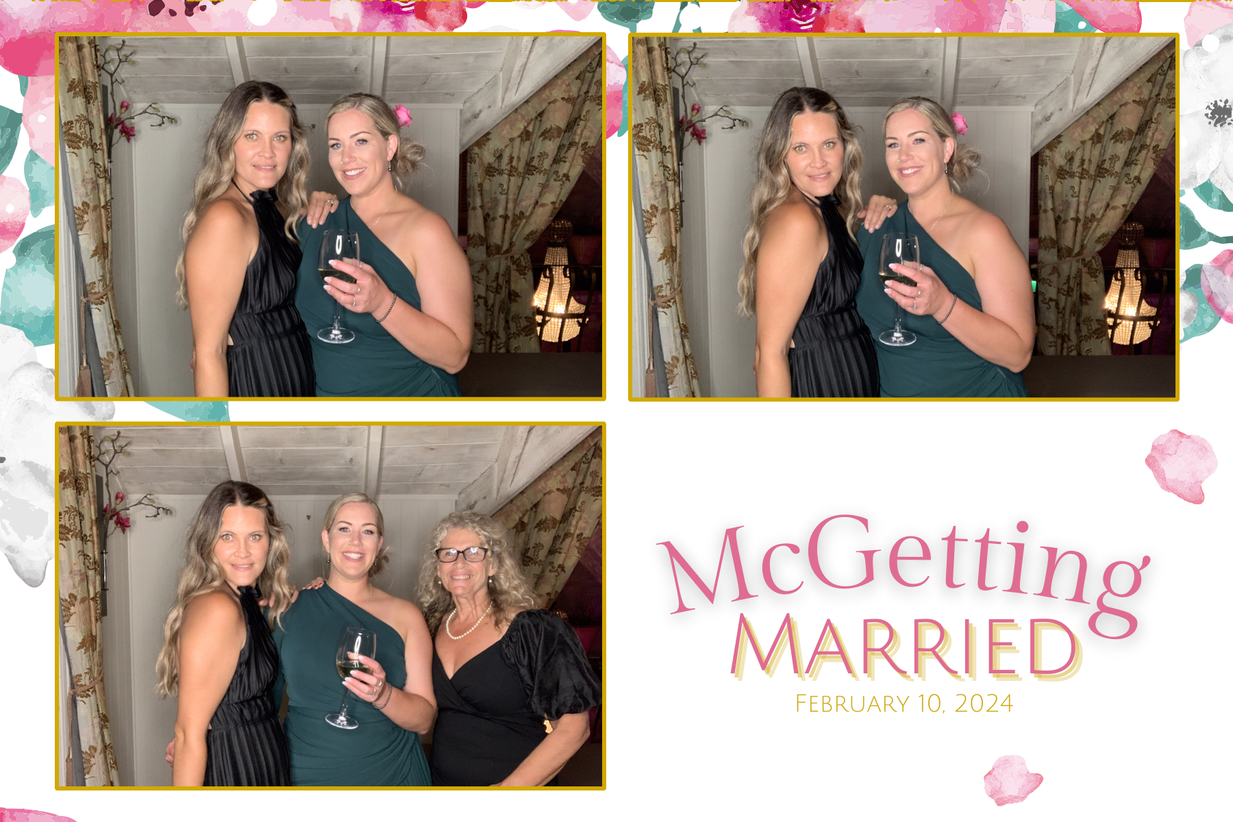 McGetting Married | View more photos from the event at gallery.photobooth.co.nz/u/SelfieCentral/McGetting-Married
