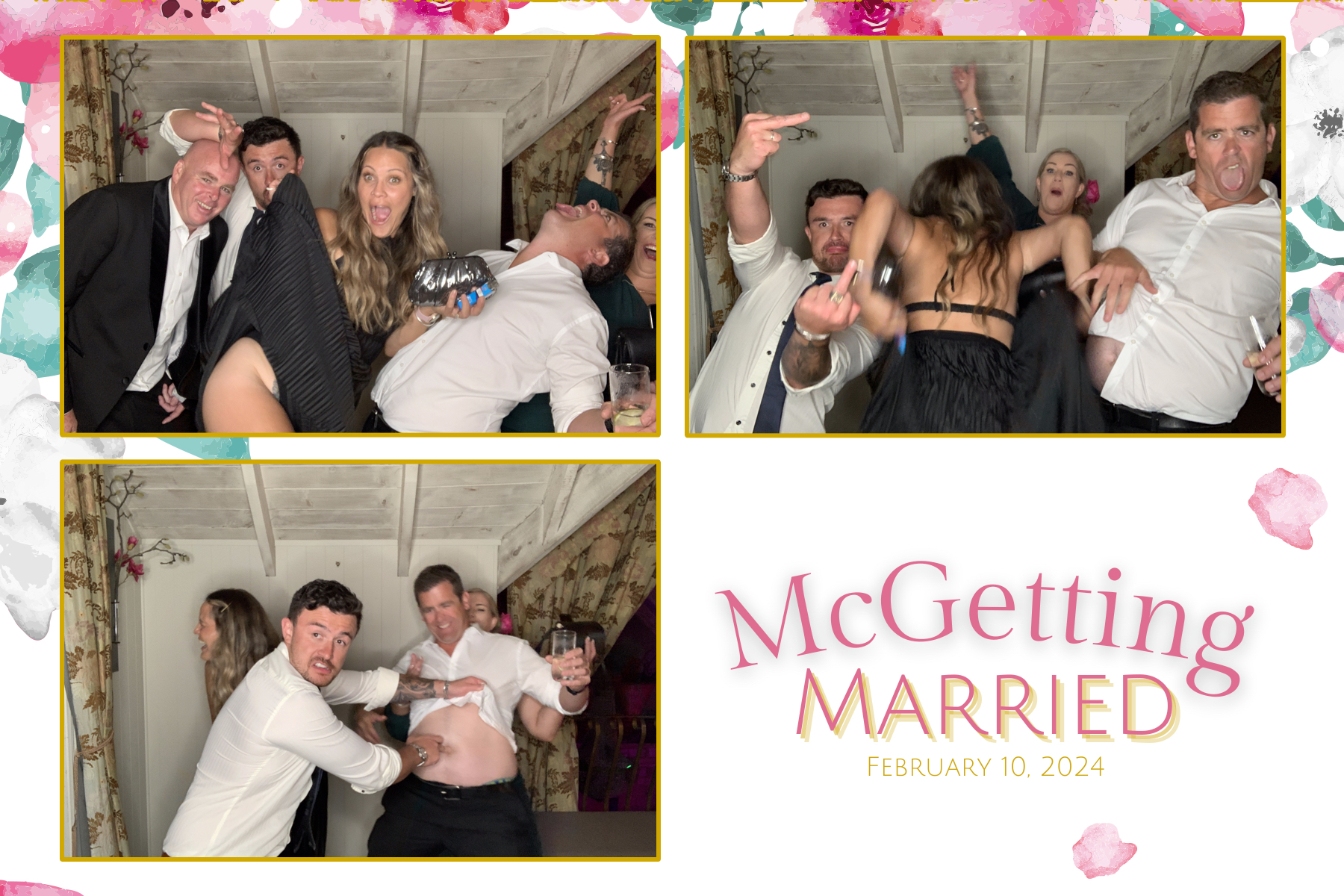 McGetting Married | View more photos from the event at gallery.photobooth.co.nz/u/SelfieCentral/McGetting-Married
