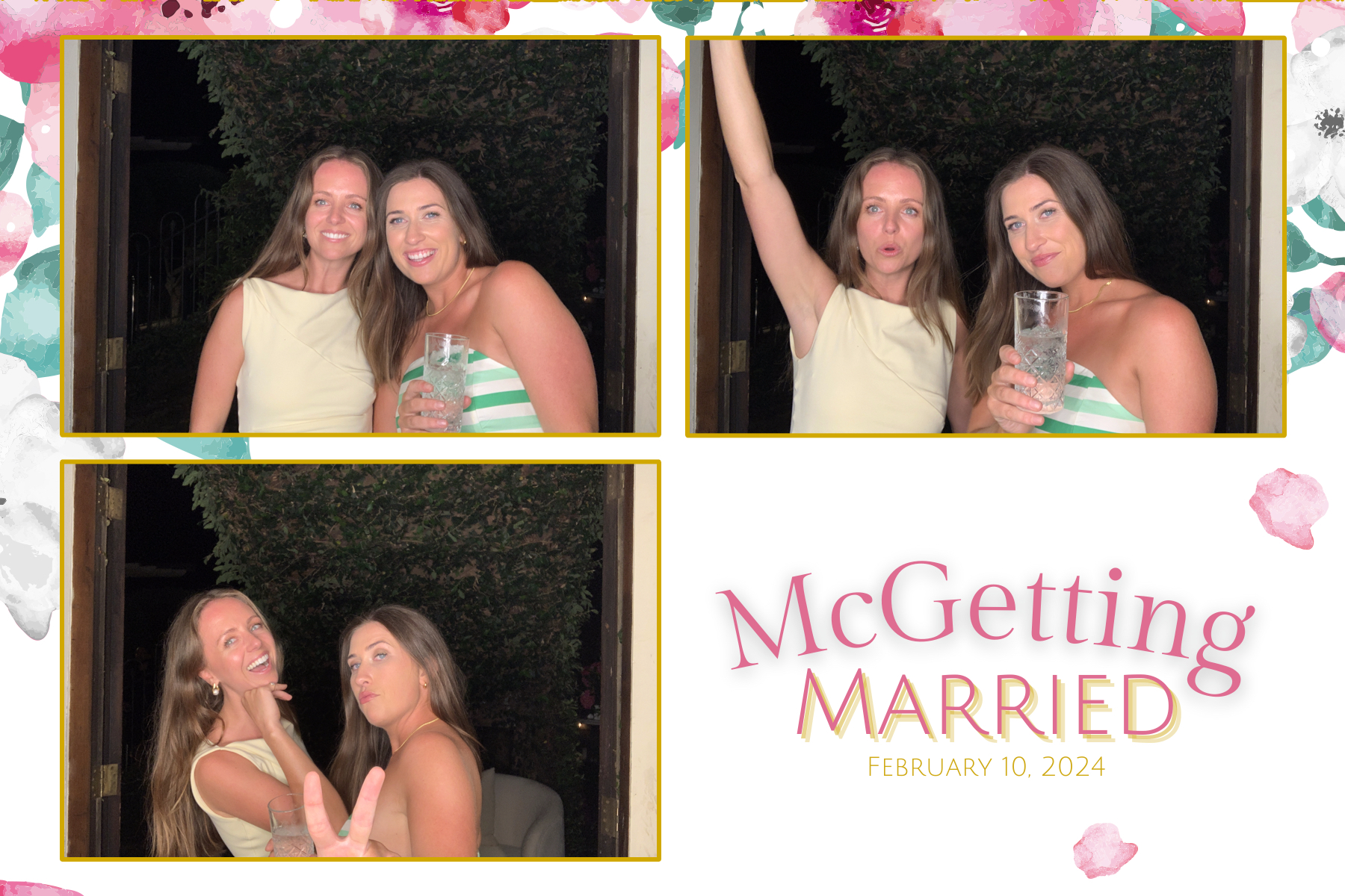 McGetting Married | View more photos from the event at gallery.photobooth.co.nz/u/SelfieCentral/McGetting-Married