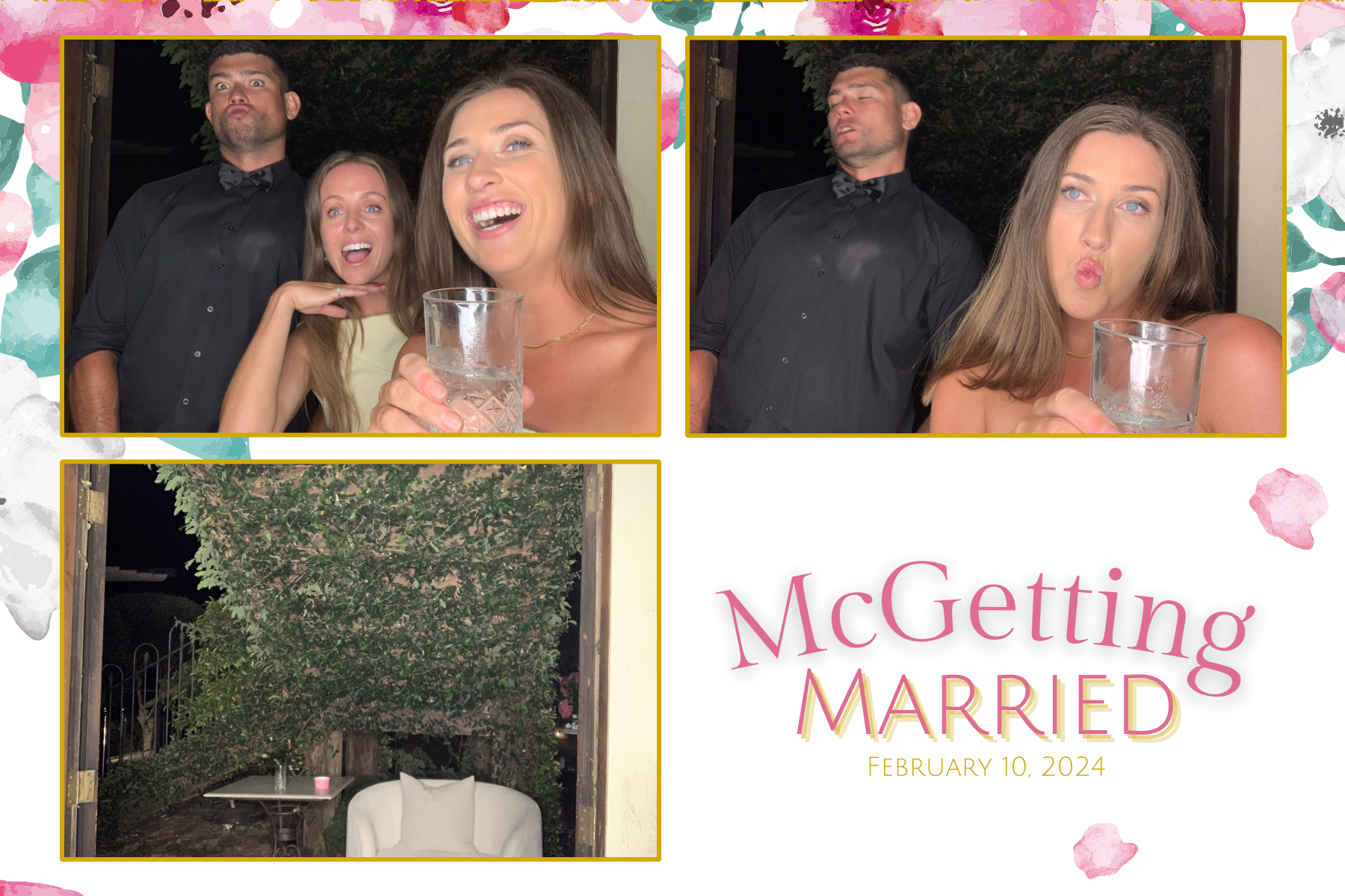 McGetting Married | View more photos from the event at gallery.photobooth.co.nz/u/SelfieCentral/McGetting-Married