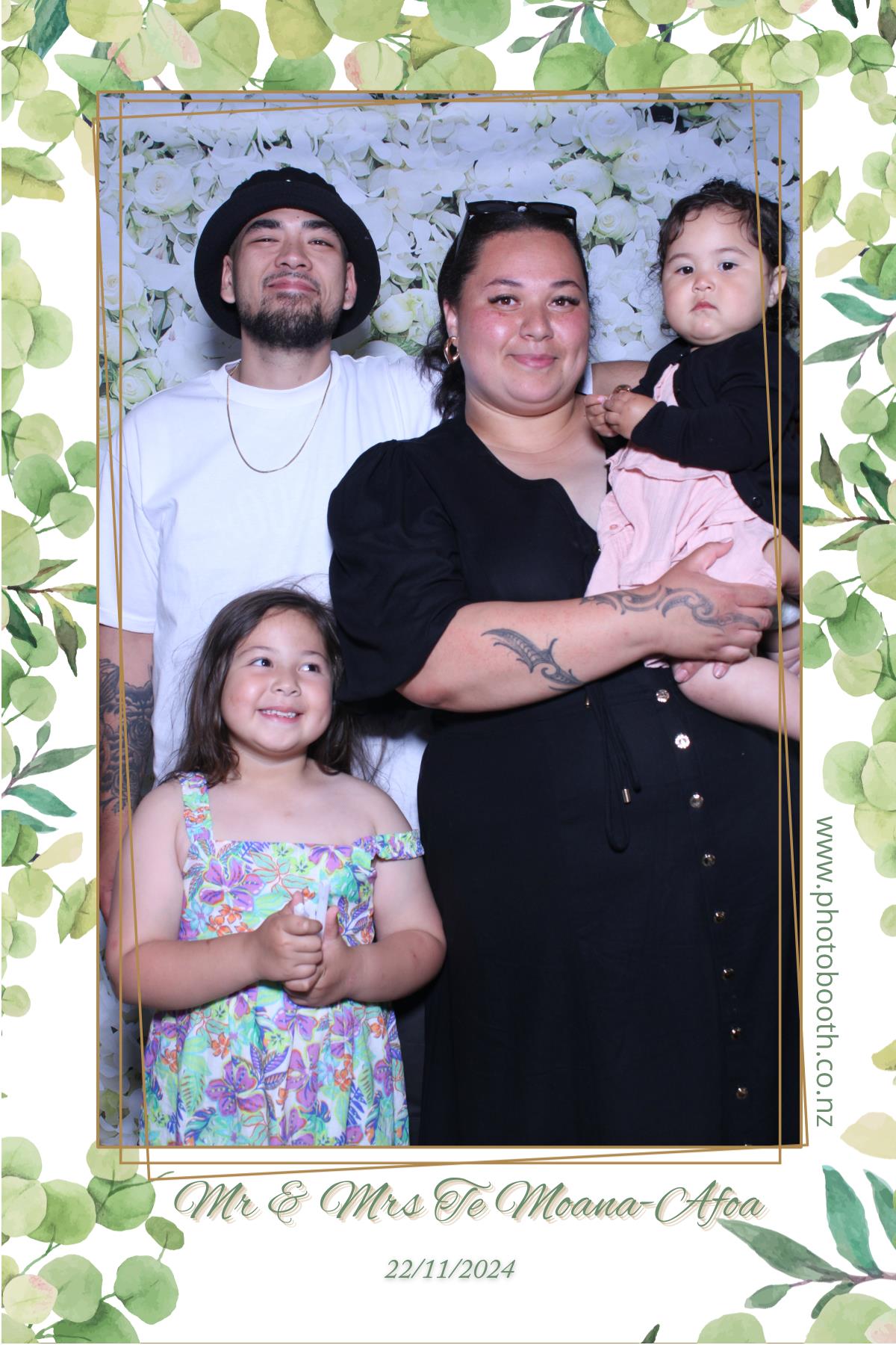 Mr & Mrs Te Moana-Afoa's Wedding | View more photos from the event at gallery.photobooth.co.nz/u/SelfieCentral/Mr-Mrs-Te-Moana-Afoas-Wedding