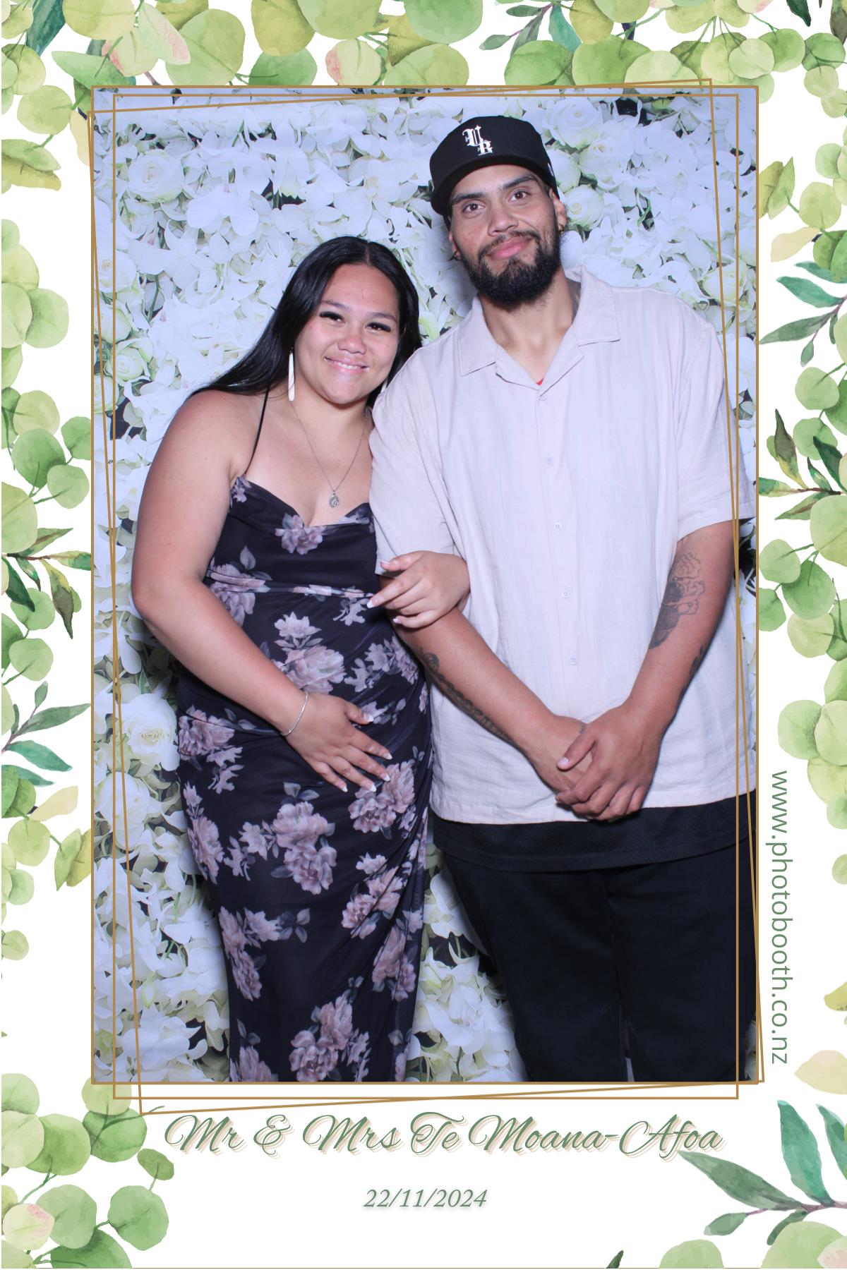Mr & Mrs Te Moana-Afoa's Wedding | View more photos from the event at gallery.photobooth.co.nz/u/SelfieCentral/Mr-Mrs-Te-Moana-Afoas-Wedding
