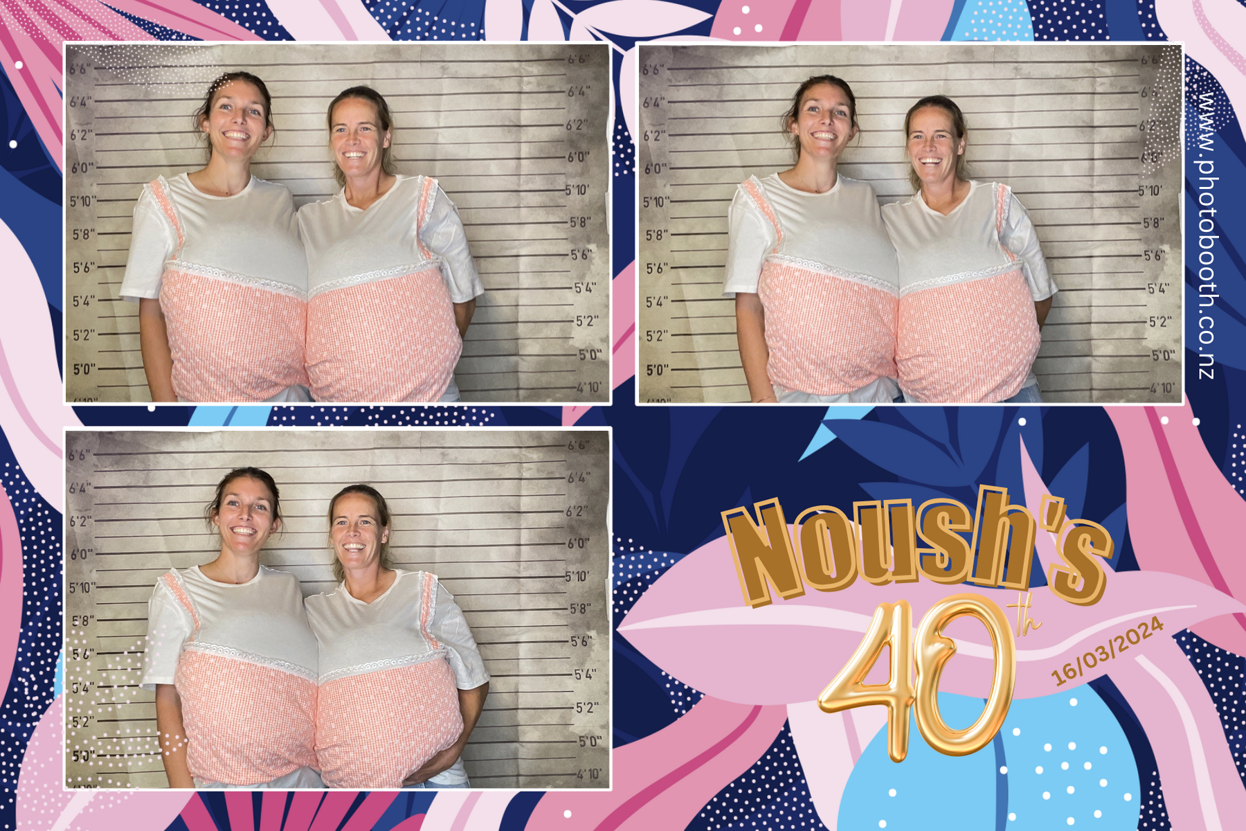 Noush's 40th Birthday | View more photos from the event at gallery.photobooth.co.nz/u/SelfieCentral/Noushs-40th-Birthday