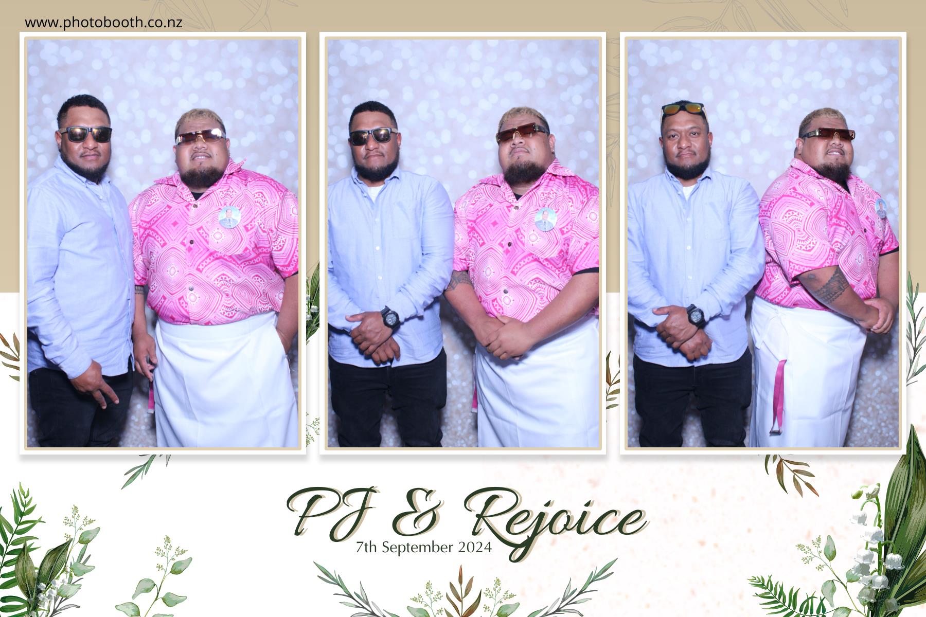 PJ & Rejoice's Wedding | View more photos from the event at gallery.photobooth.co.nz/u/SelfieCentral/PJ-Rejoices-Wedding