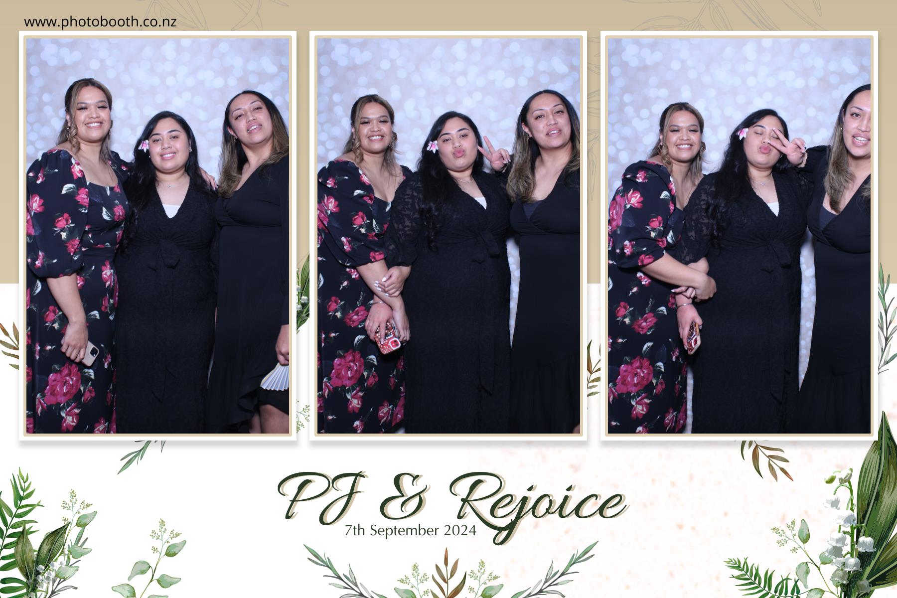PJ & Rejoice's Wedding | View more photos from the event at gallery.photobooth.co.nz/u/SelfieCentral/PJ-Rejoices-Wedding