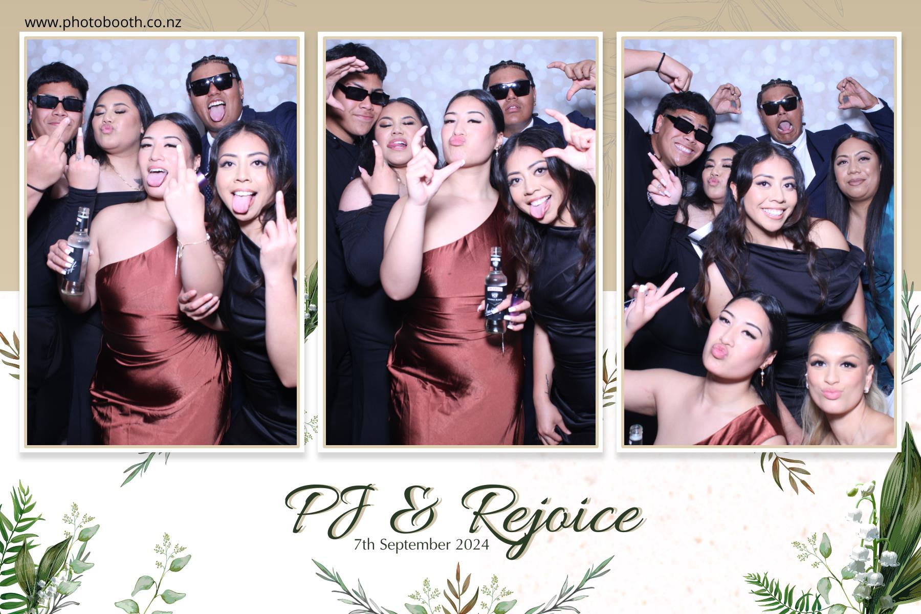 PJ & Rejoice's Wedding | View more photos from the event at gallery.photobooth.co.nz/u/SelfieCentral/PJ-Rejoices-Wedding