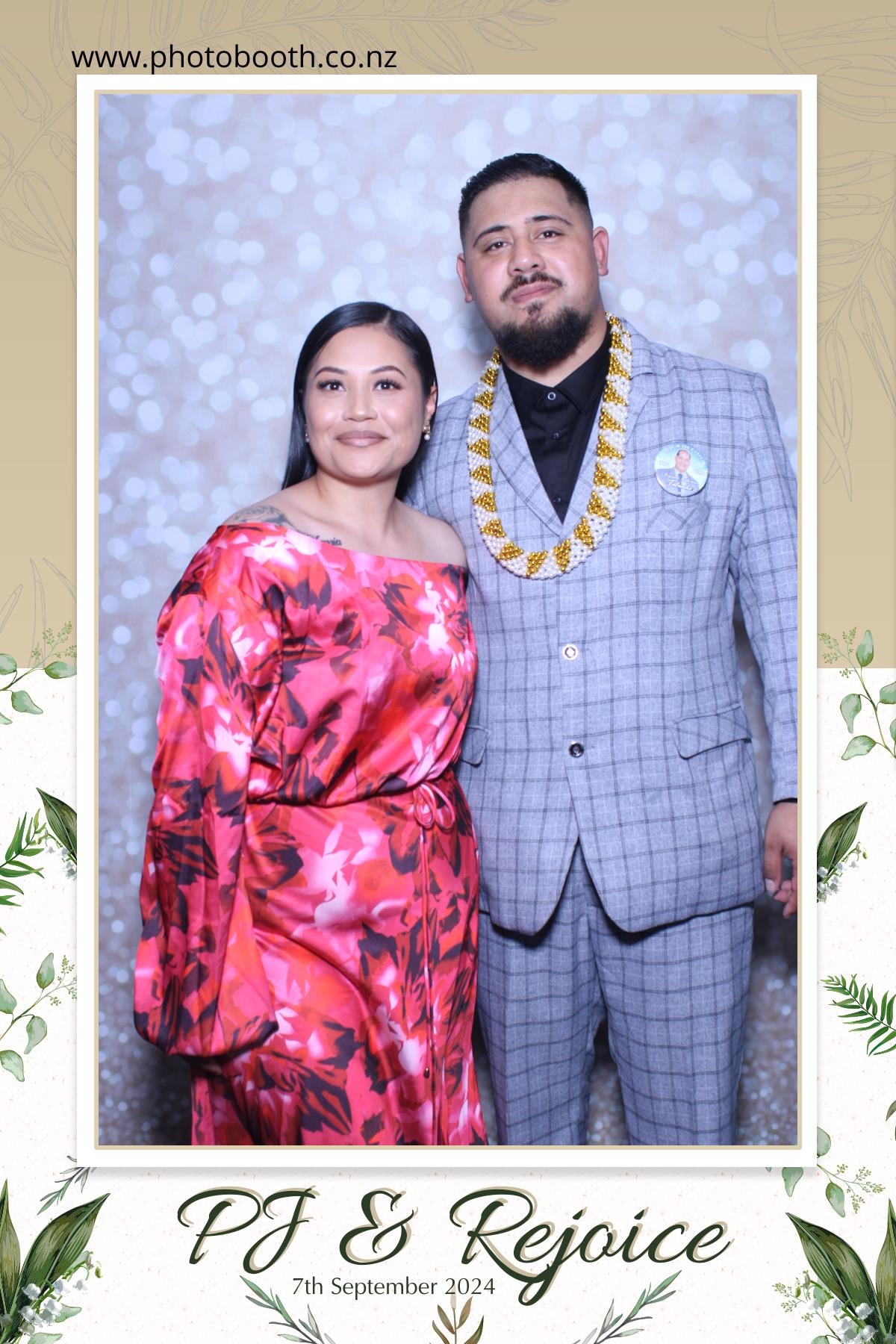 PJ & Rejoice's Wedding | View more photos from the event at gallery.photobooth.co.nz/u/SelfieCentral/PJ-Rejoices-Wedding