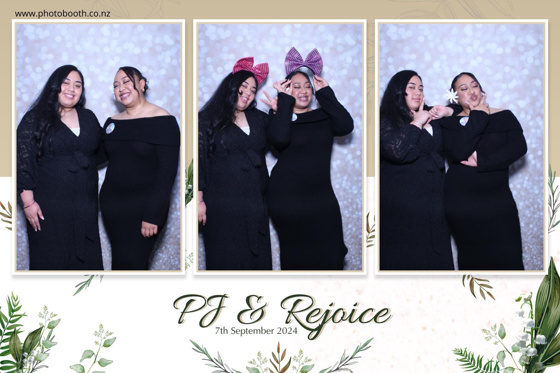 PJ & Rejoice's Wedding | View more photos from the event at gallery.photobooth.co.nz/u/SelfieCentral/PJ-Rejoices-Wedding