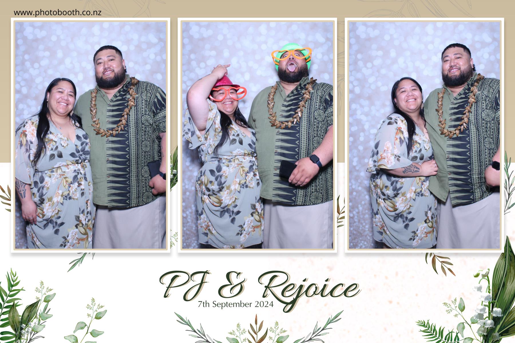 PJ & Rejoice's Wedding | View more photos from the event at gallery.photobooth.co.nz/u/SelfieCentral/PJ-Rejoices-Wedding