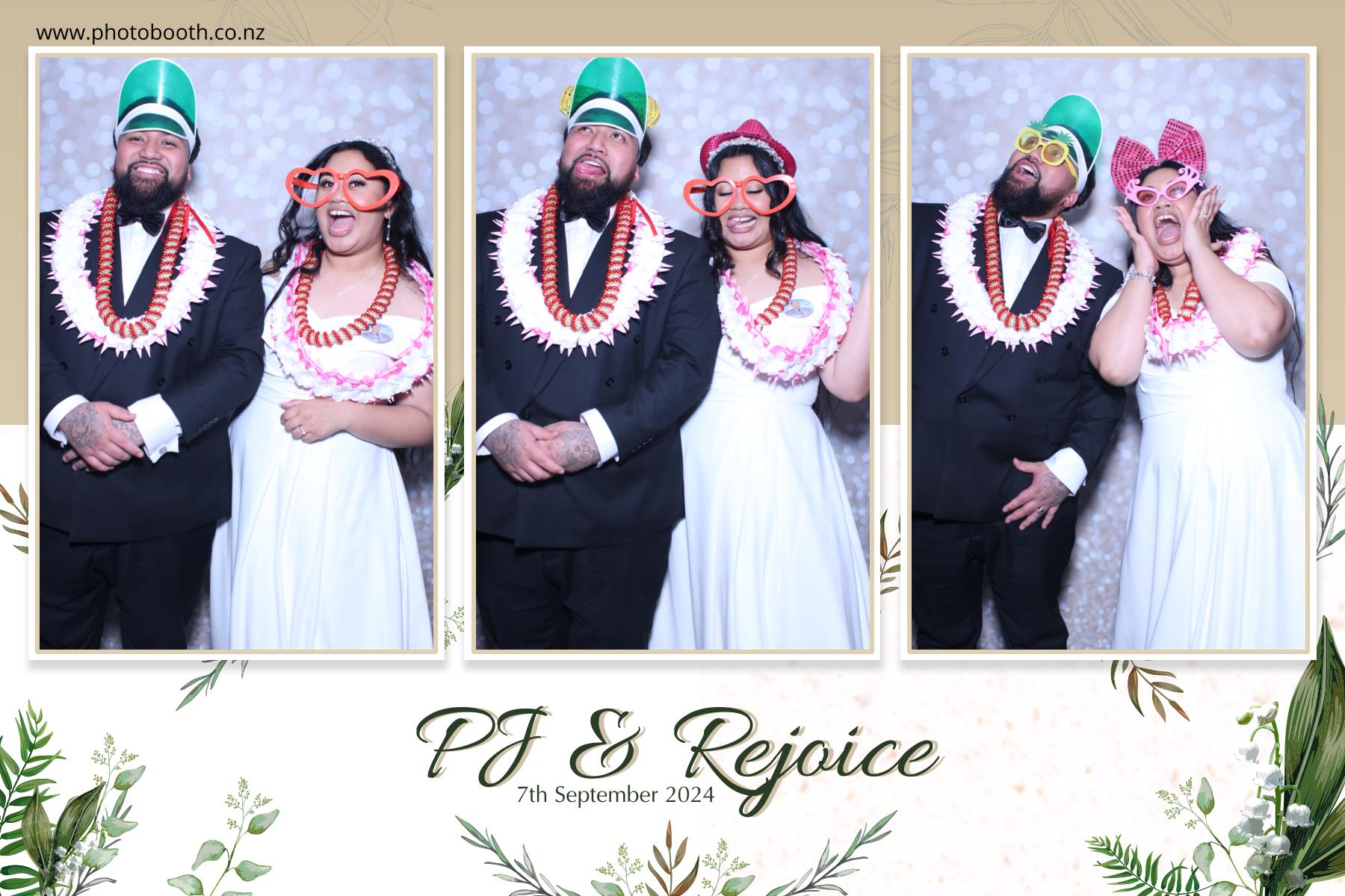 PJ & Rejoice's Wedding | View more photos from the event at gallery.photobooth.co.nz/u/SelfieCentral/PJ-Rejoices-Wedding
