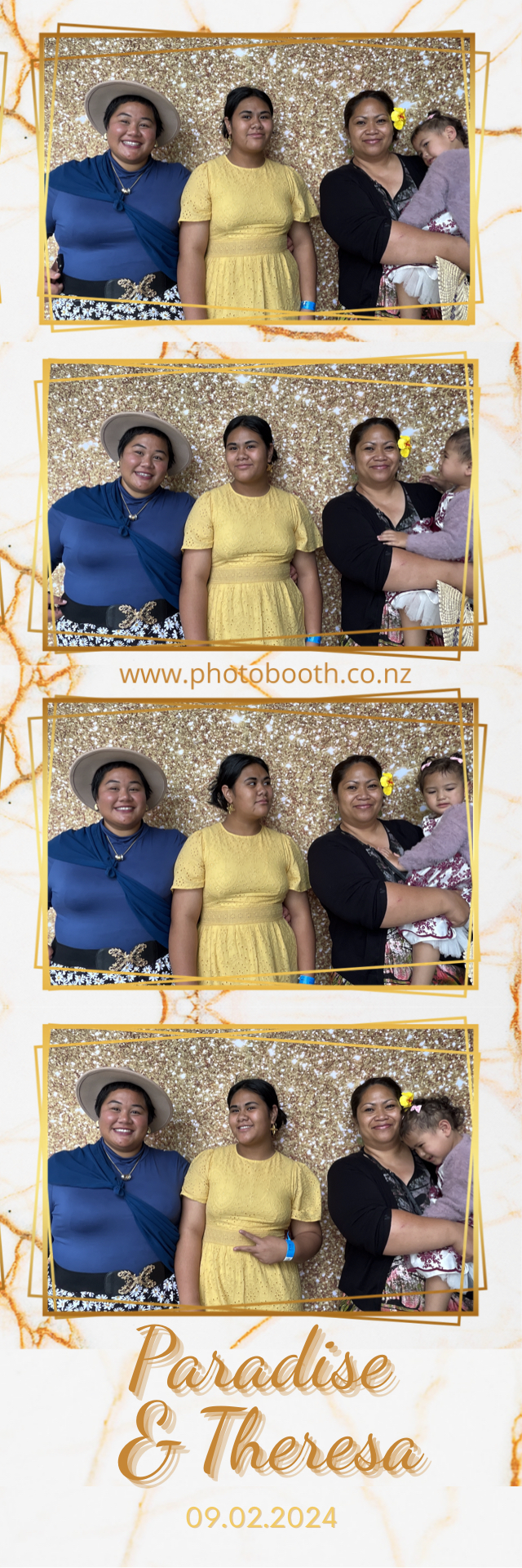 Paradise and Theresa's Wedding | View more photos from the event at gallery.photobooth.co.nz/u/SelfieCentral/Paradise-and-Theresas-Wedding