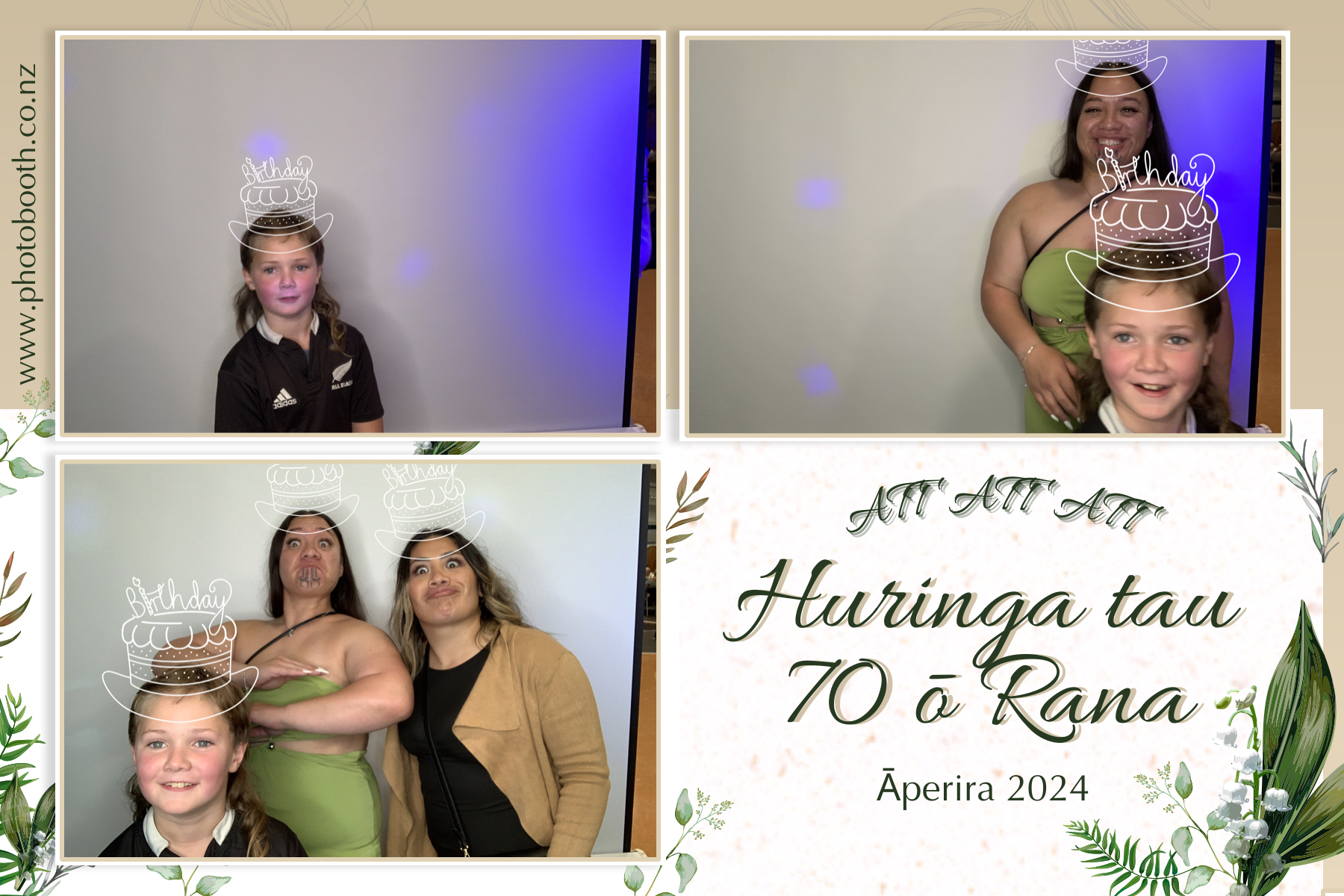 Rana's 70th Birthday | View more photos from the event at gallery.photobooth.co.nz/u/SelfieCentral/Ranas-70th-Birthday