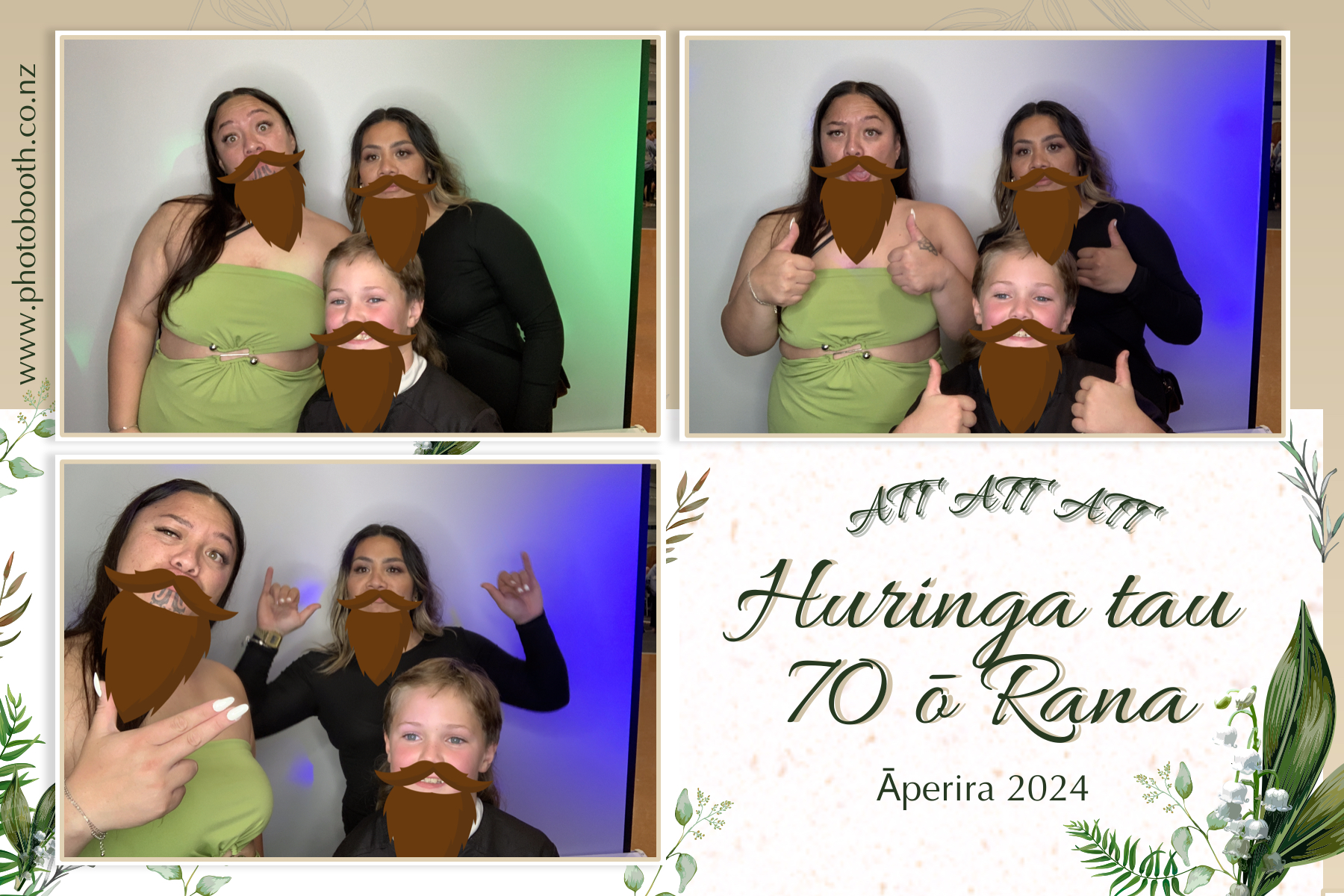 Rana's 70th Birthday | View more photos from the event at gallery.photobooth.co.nz/u/SelfieCentral/Ranas-70th-Birthday