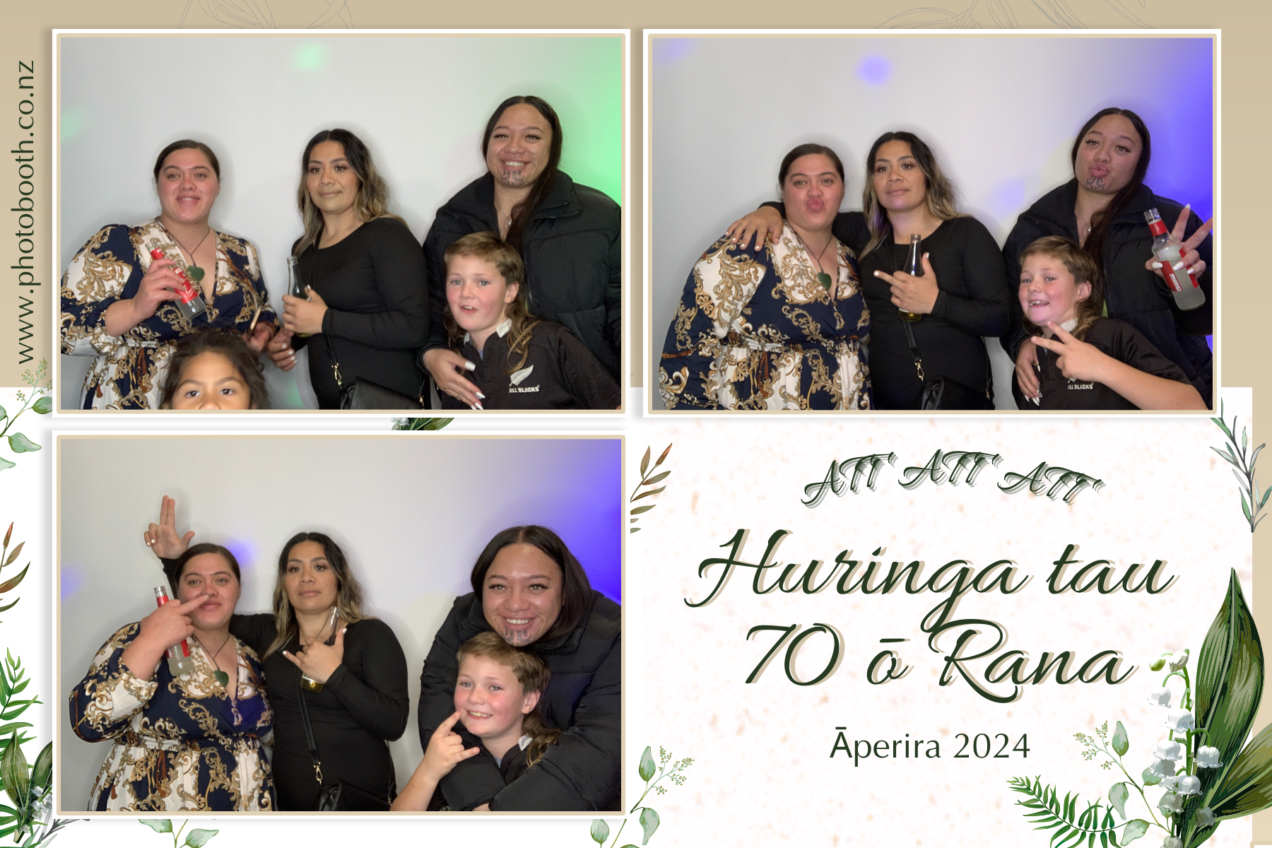 Rana's 70th Birthday | View more photos from the event at gallery.photobooth.co.nz/u/SelfieCentral/Ranas-70th-Birthday