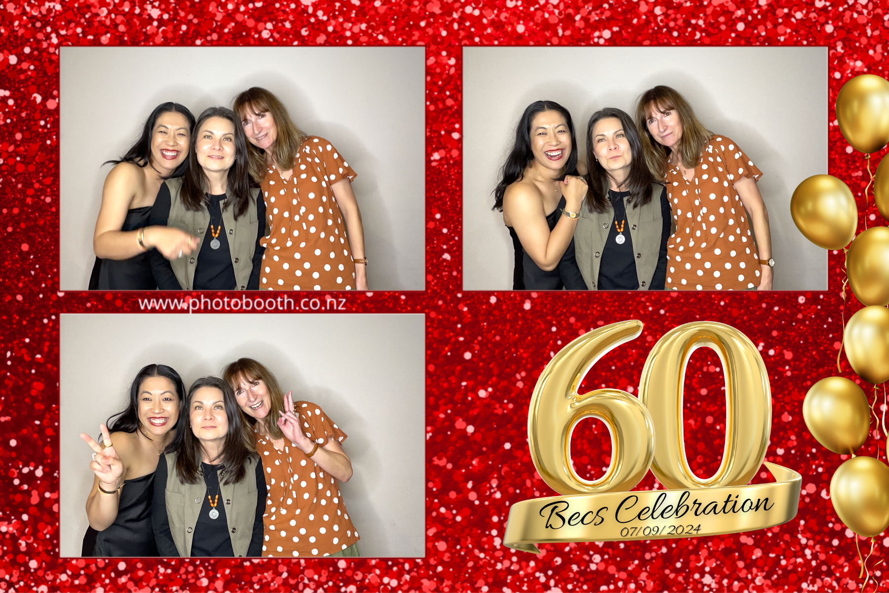 Rebecca's 60th | View more photos from the event at gallery.photobooth.co.nz/u/SelfieCentral/Rebeccas-60th