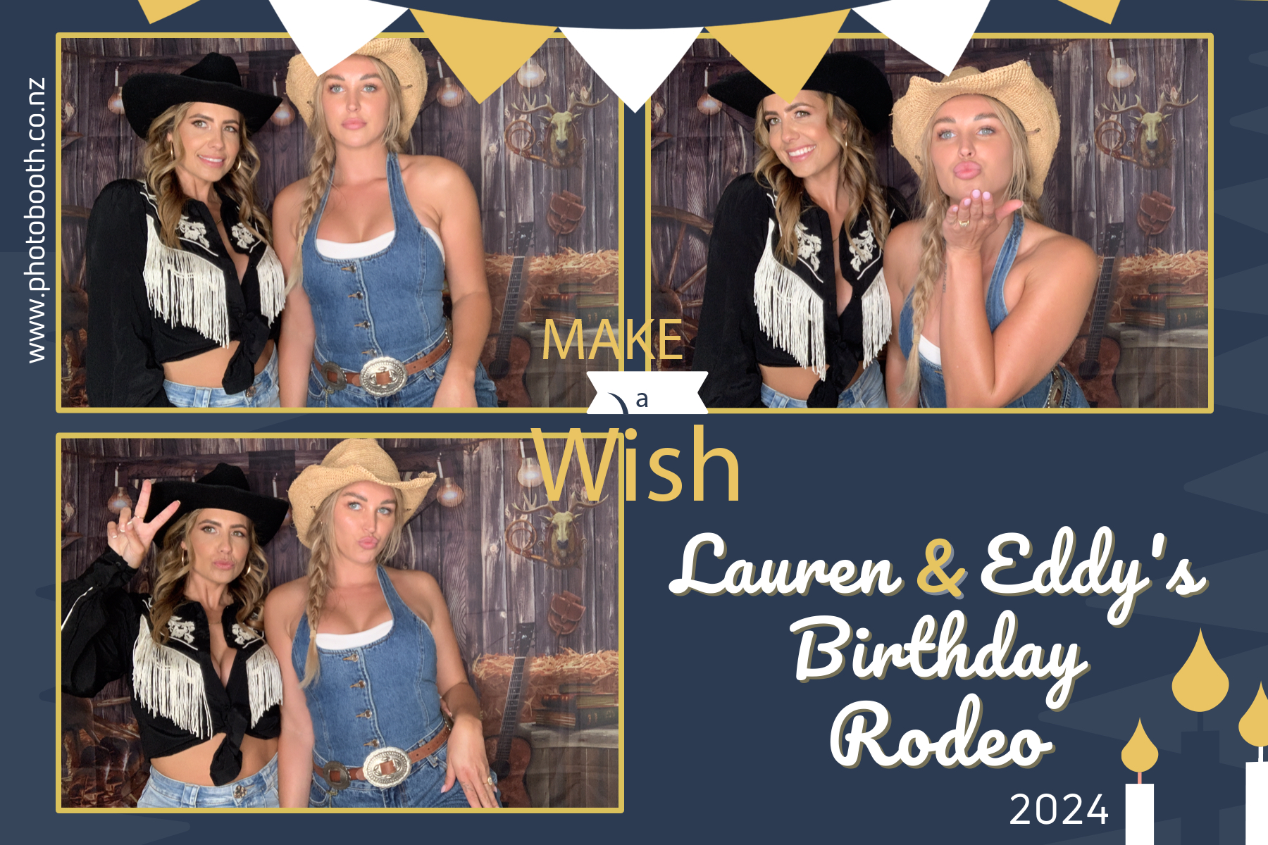 Rodeo Birthday Party | View more photos from the event at gallery.photobooth.co.nz/u/SelfieCentral/Rodeo-Birthday-Party