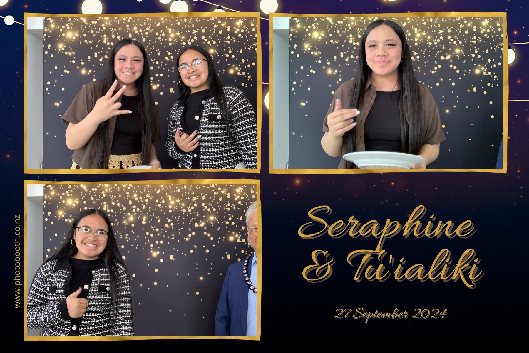 Seraphine & Tu'ialiki's Wedding | View more photos from the event at gallery.photobooth.co.nz/u/SelfieCentral/Seraphine-Tuialikis-Wedding