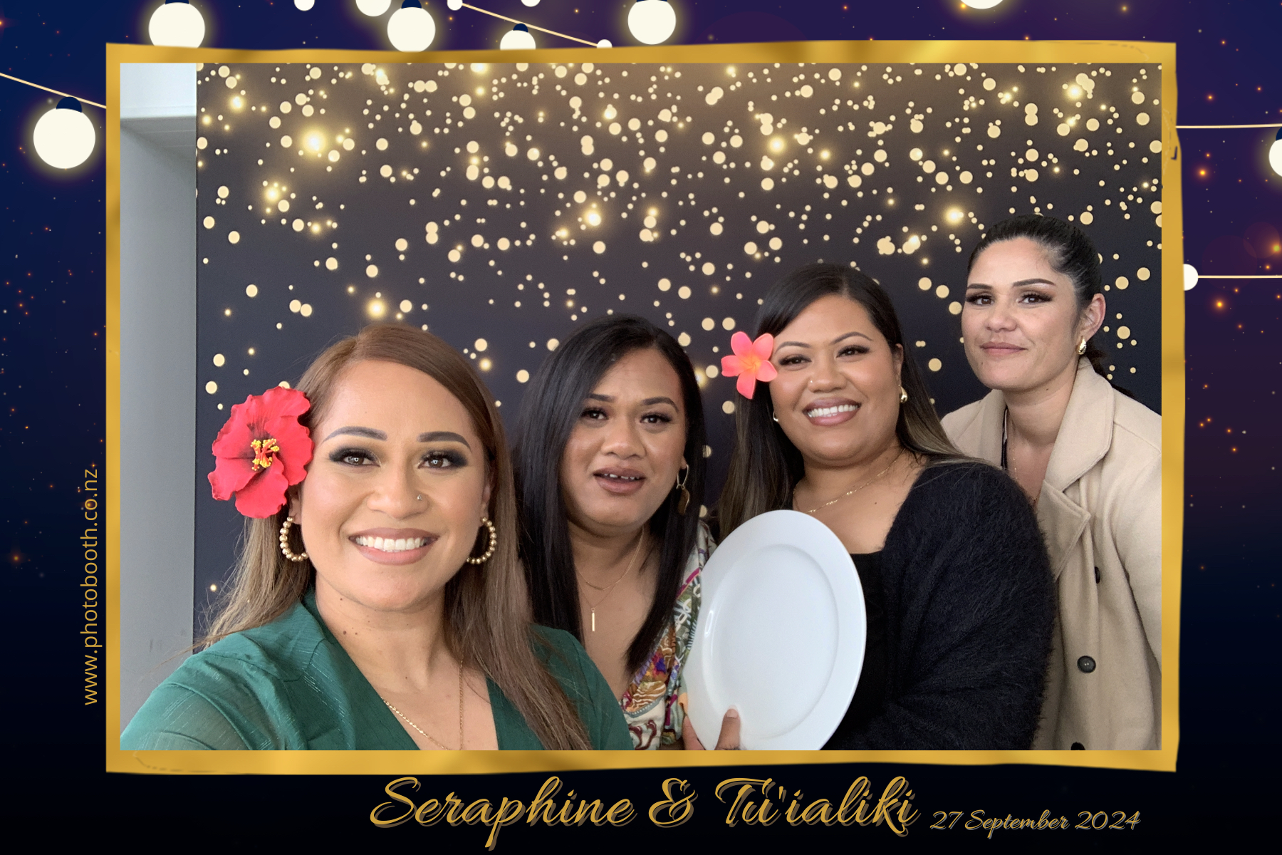 Seraphine & Tu'ialiki's Wedding | View more photos from the event at gallery.photobooth.co.nz/u/SelfieCentral/Seraphine-Tuialikis-Wedding