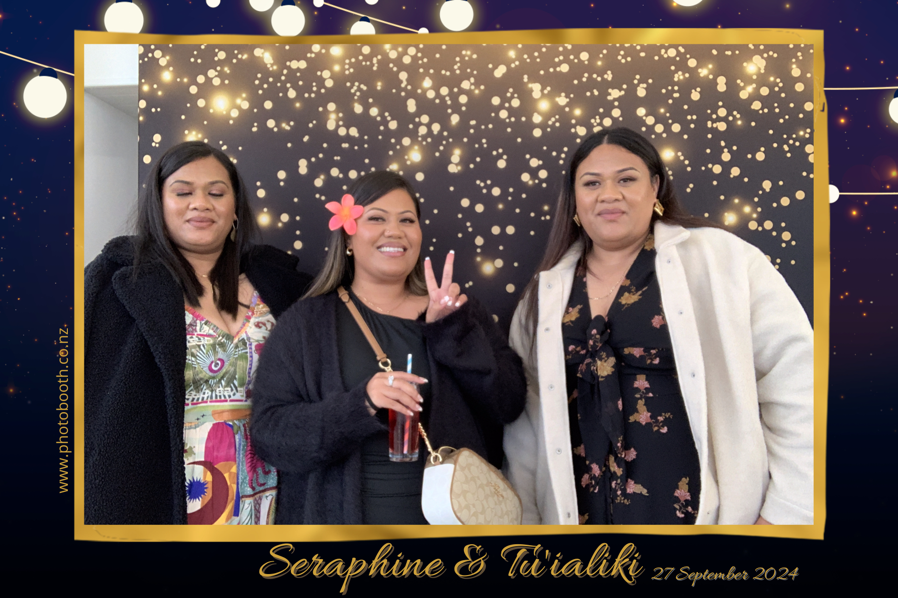 Seraphine & Tu'ialiki's Wedding | View more photos from the event at gallery.photobooth.co.nz/u/SelfieCentral/Seraphine-Tuialikis-Wedding
