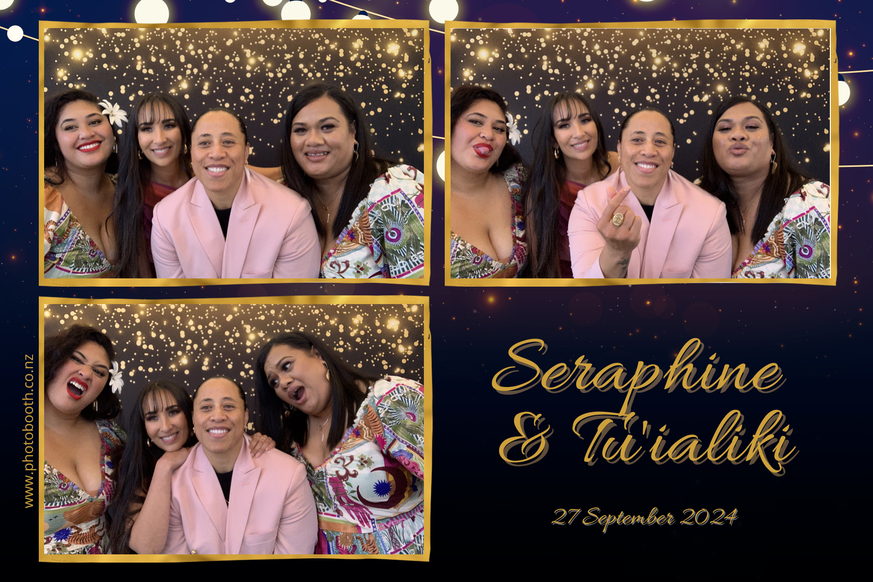 Seraphine & Tu'ialiki's Wedding | View more photos from the event at gallery.photobooth.co.nz/u/SelfieCentral/Seraphine-Tuialikis-Wedding