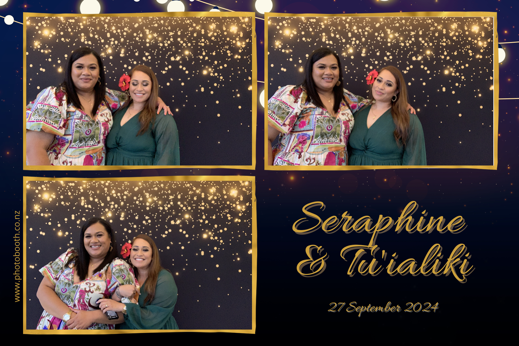 Seraphine & Tu'ialiki's Wedding | View more photos from the event at gallery.photobooth.co.nz/u/SelfieCentral/Seraphine-Tuialikis-Wedding