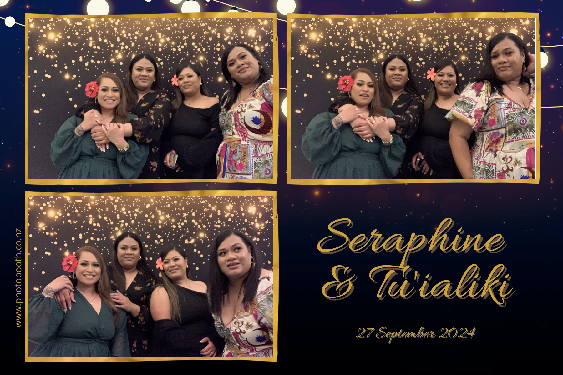 Seraphine & Tu'ialiki's Wedding | View more photos from the event at gallery.photobooth.co.nz/u/SelfieCentral/Seraphine-Tuialikis-Wedding