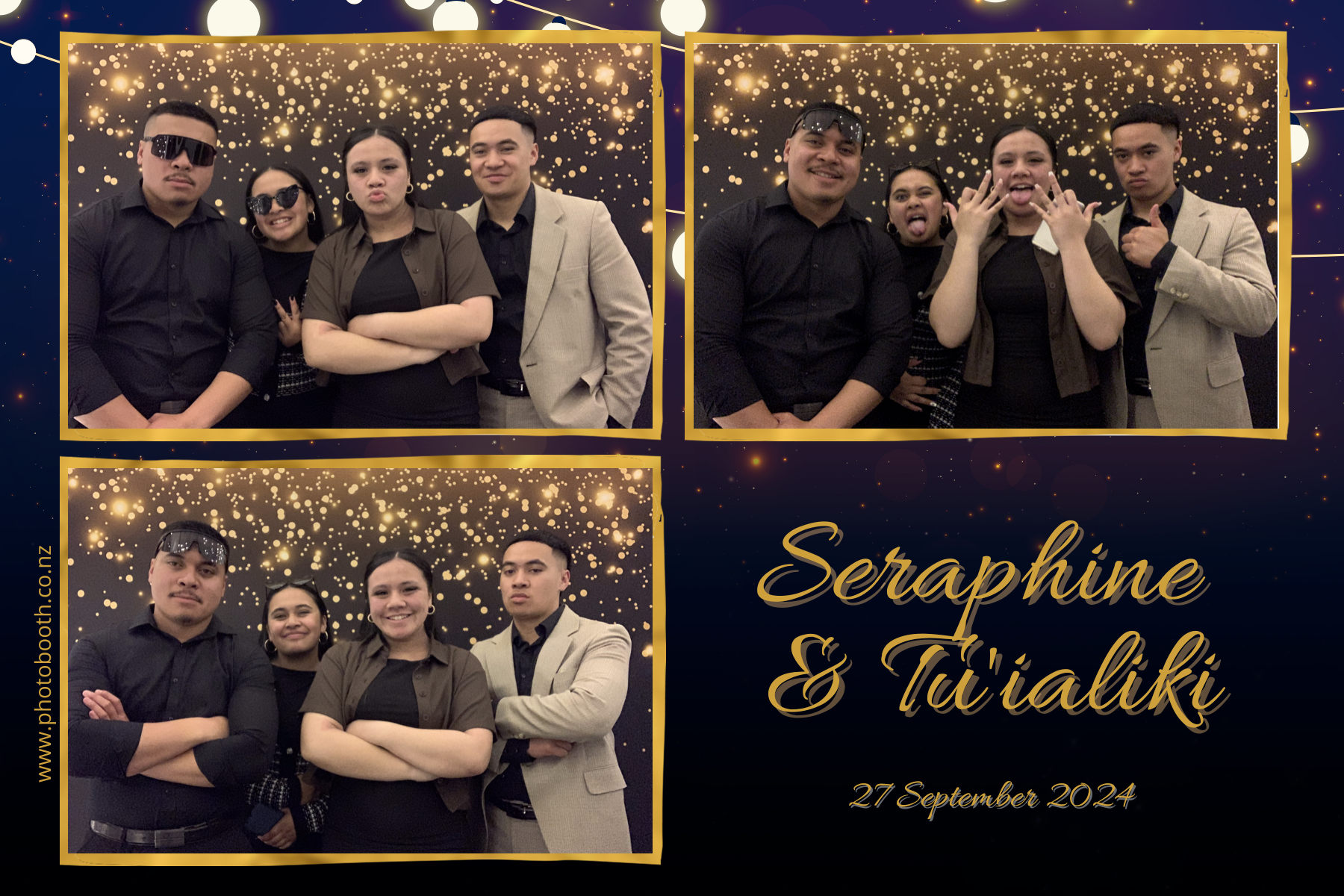 Seraphine & Tu'ialiki's Wedding | View more photos from the event at gallery.photobooth.co.nz/u/SelfieCentral/Seraphine-Tuialikis-Wedding