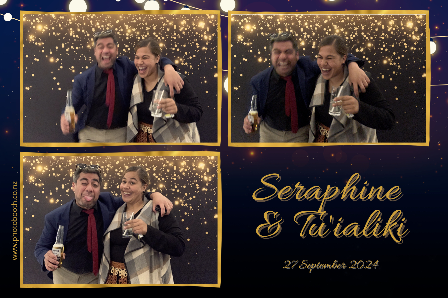 Seraphine & Tu'ialiki's Wedding | View more photos from the event at gallery.photobooth.co.nz/u/SelfieCentral/Seraphine-Tuialikis-Wedding