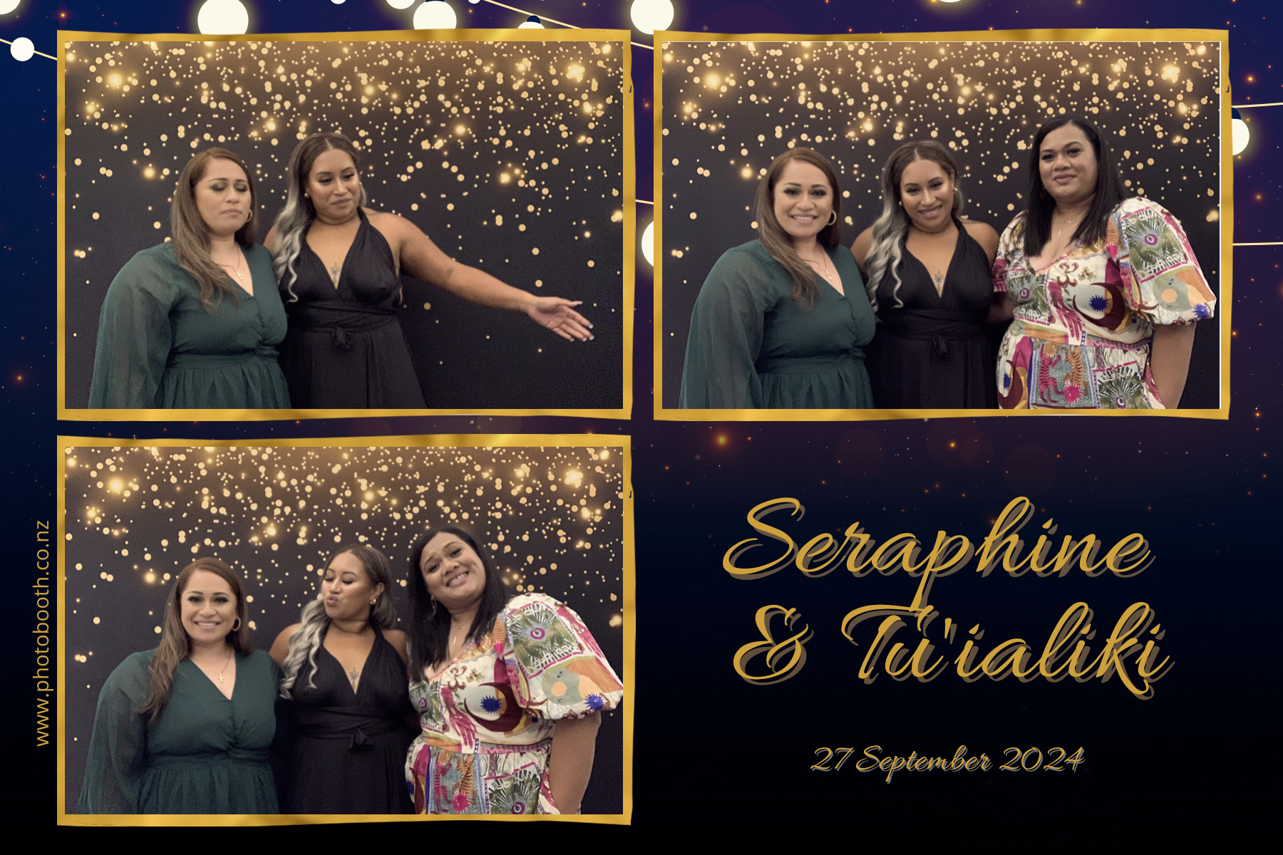Seraphine & Tu'ialiki's Wedding | View more photos from the event at gallery.photobooth.co.nz/u/SelfieCentral/Seraphine-Tuialikis-Wedding