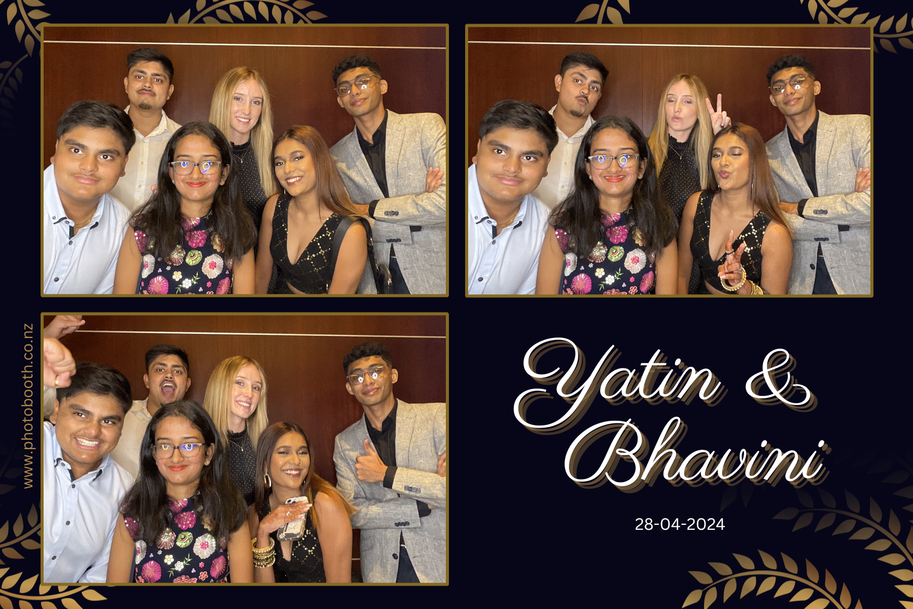 Yatin & Bhavini's Wedding | View more photos from the event at gallery.photobooth.co.nz/u/SelfieCentral/Yatin-Bhavinis-Wedding
