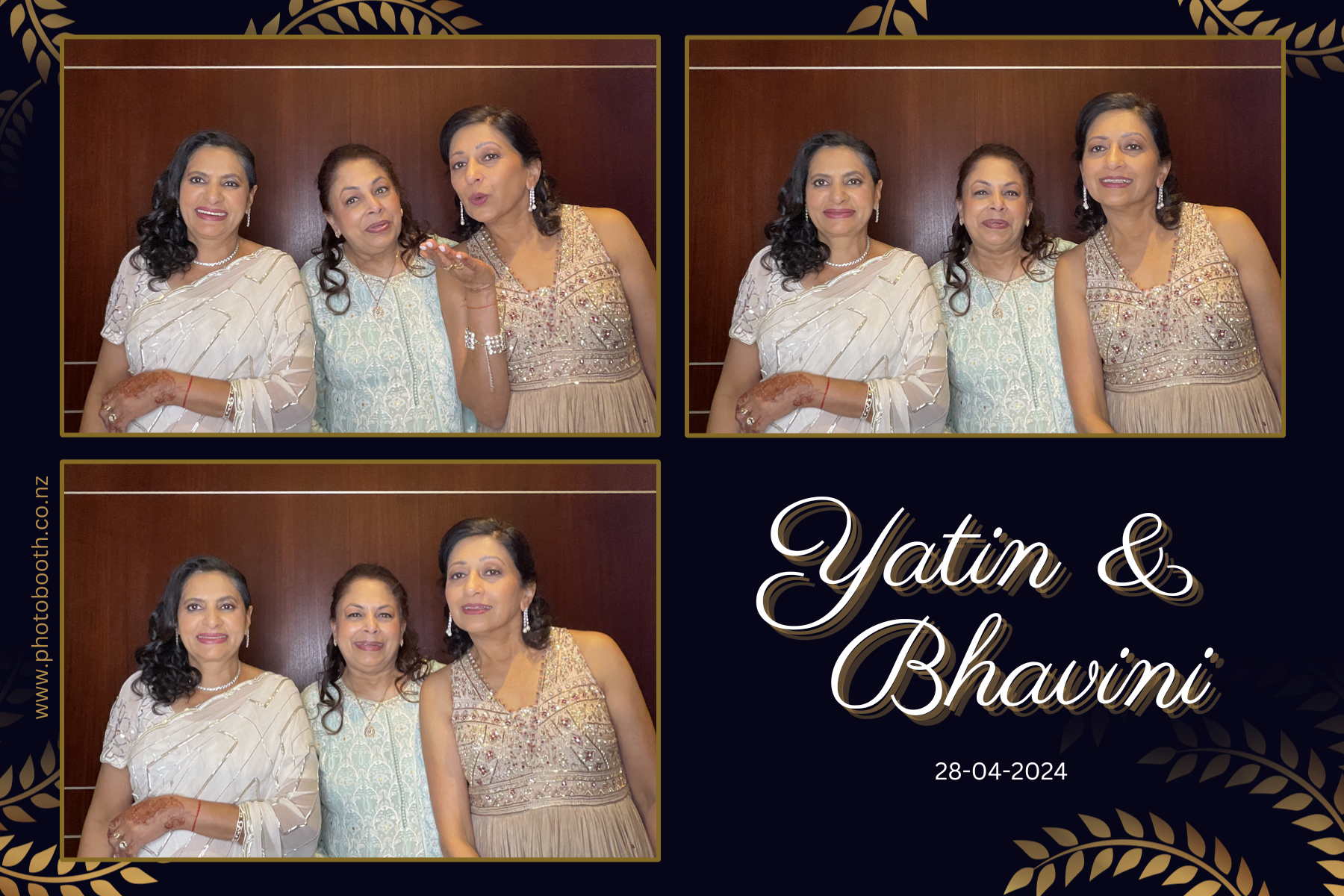 Yatin & Bhavini's Wedding | View more photos from the event at gallery.photobooth.co.nz/u/SelfieCentral/Yatin-Bhavinis-Wedding