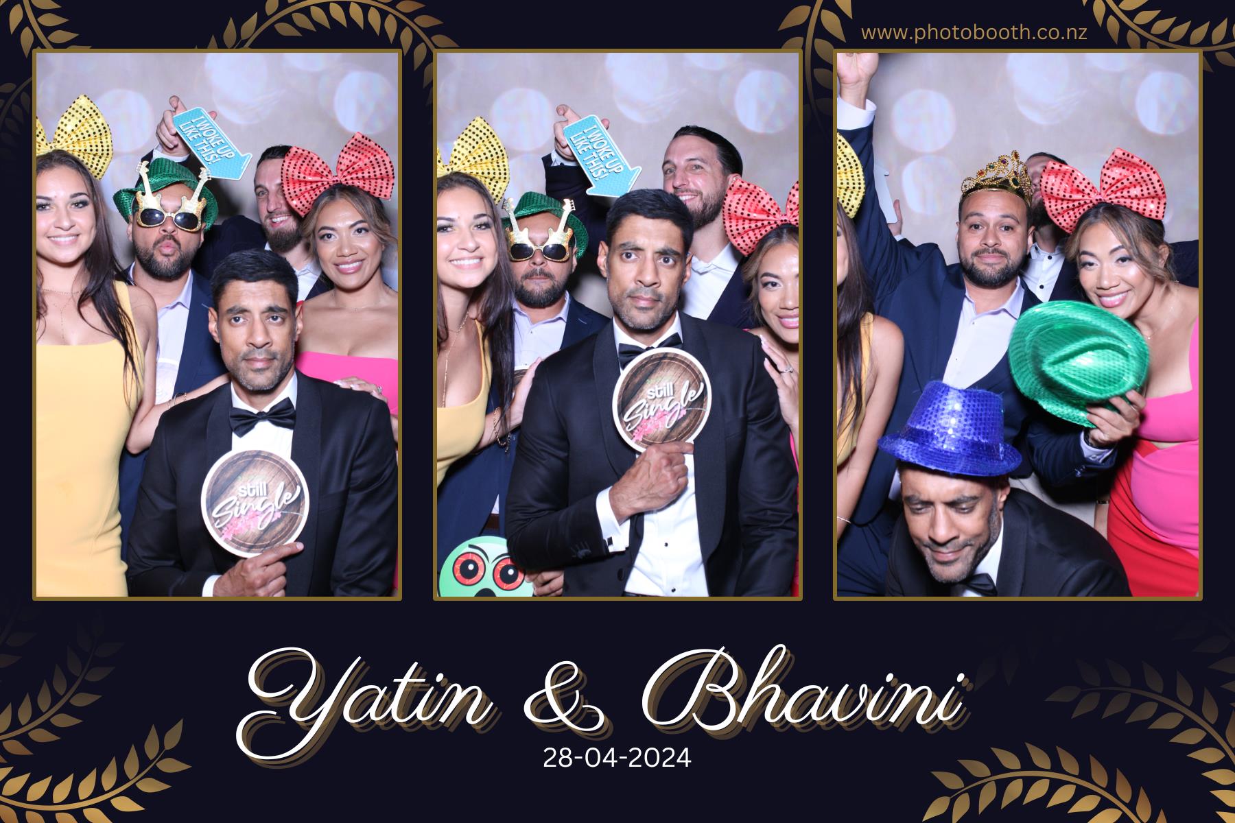 Yatin & Bhavini's Wedding | View more photos from the event at gallery.photobooth.co.nz/u/SelfieCentral/Yatin-Bhavinis-Wedding