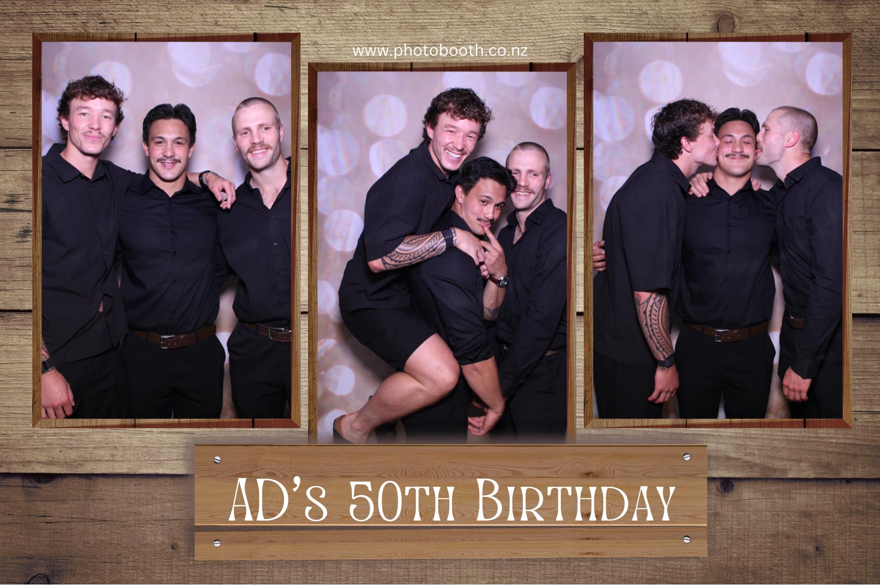 AD's 50th Birthday | View more photos from the event at gallery.photobooth.co.nz/u/SelfieCentral/ADs-50th-Birthday