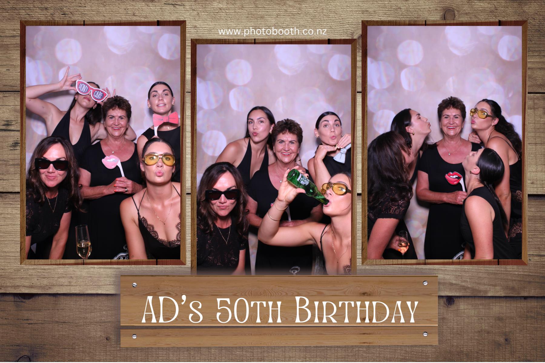 AD's 50th Birthday | View more photos from the event at gallery.photobooth.co.nz/u/SelfieCentral/ADs-50th-Birthday