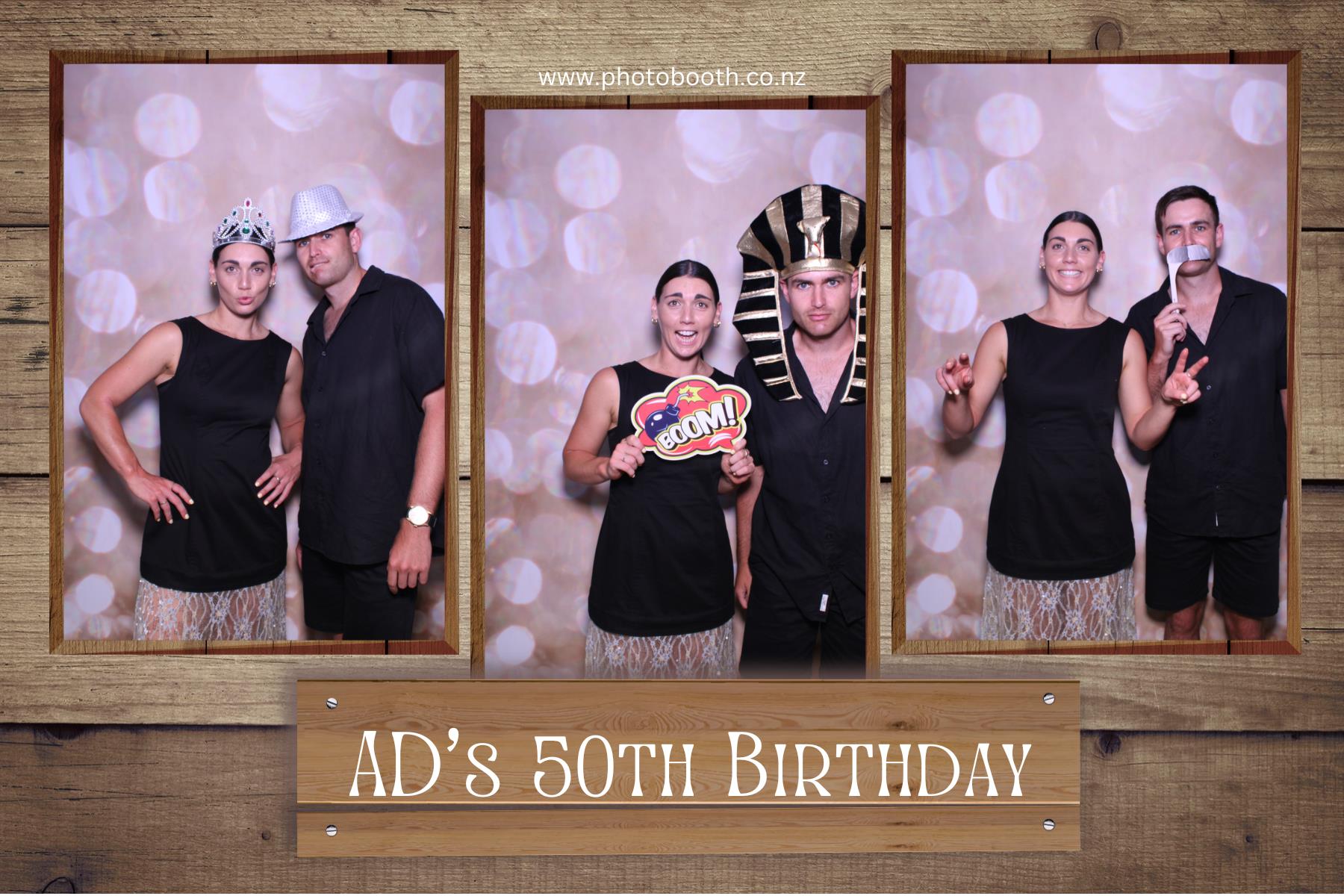 AD's 50th Birthday | View more photos from the event at gallery.photobooth.co.nz/u/SelfieCentral/ADs-50th-Birthday
